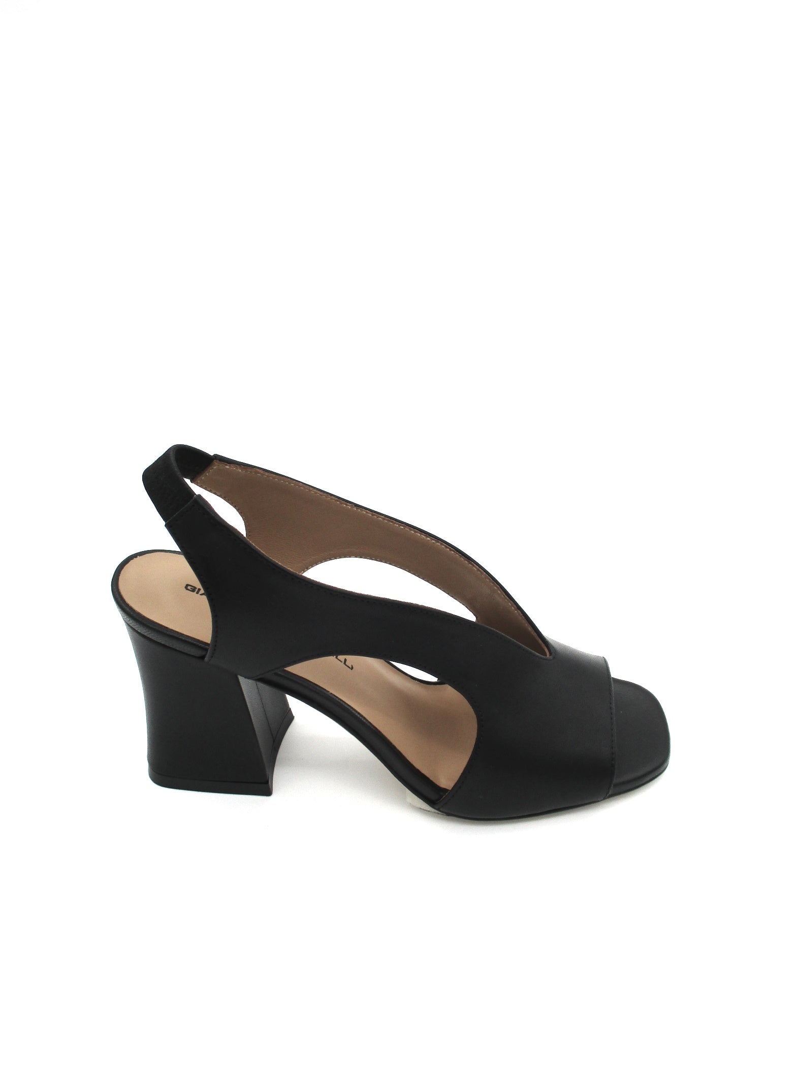 Sandalo pelle donna GIANMARCO SORELLI Alba Nero - 2164 -