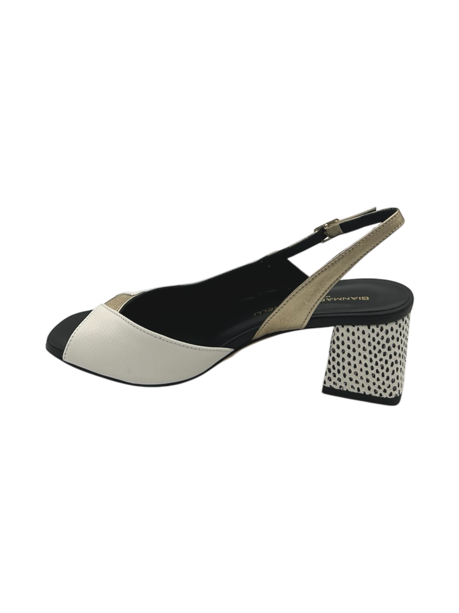 Sandalo pelle donna GIANMARCO SORELLI Bianco - 3007 Romy -