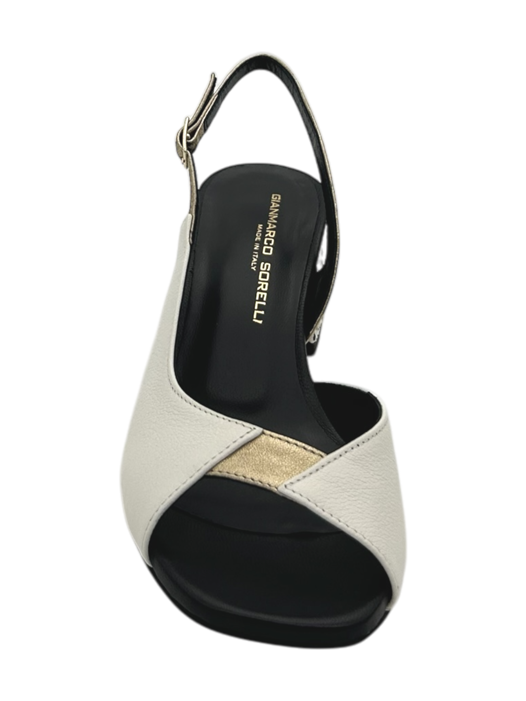 Sandalo pelle donna GIANMARCO SORELLI Bianco - 3007 Romy -