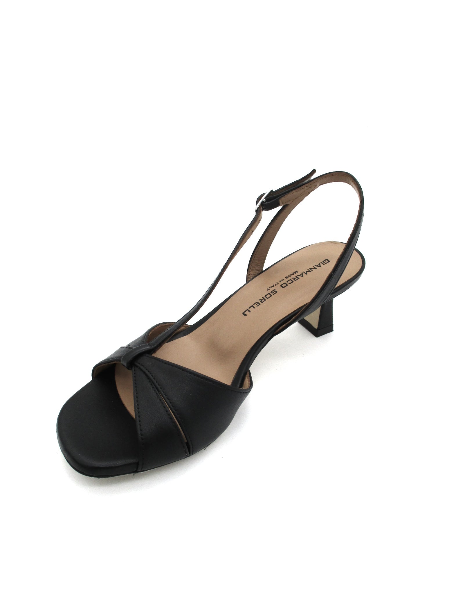 Sandalo pelle donna GIANMARCO SORELLI Lola Nero - 2193 -