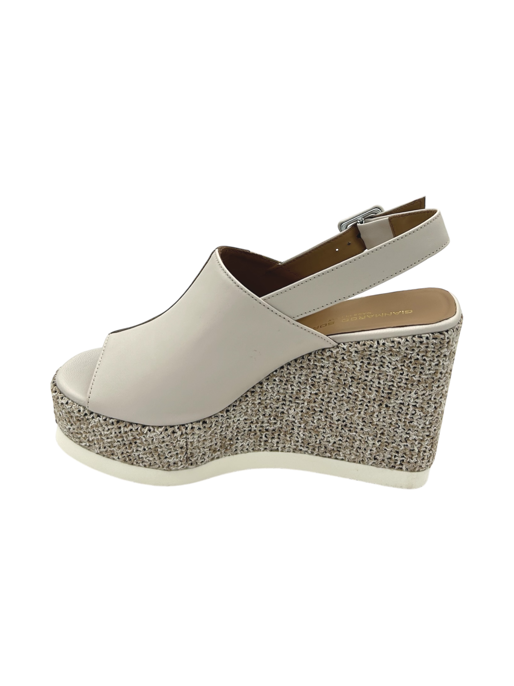 Sandalo pelle donna GIANMARCO SORELLI Milk - 3032 Vale -