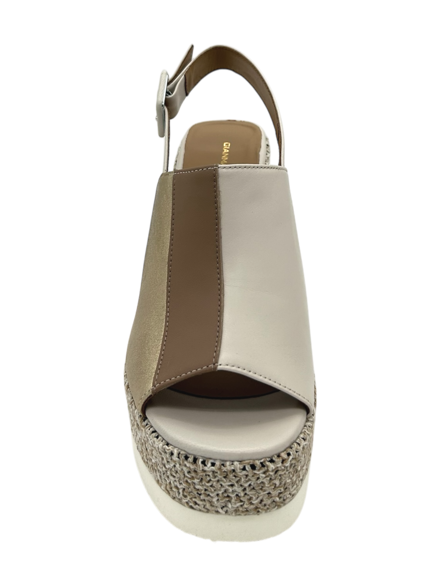 Sandalo pelle donna GIANMARCO SORELLI Milk - 3032 Vale -