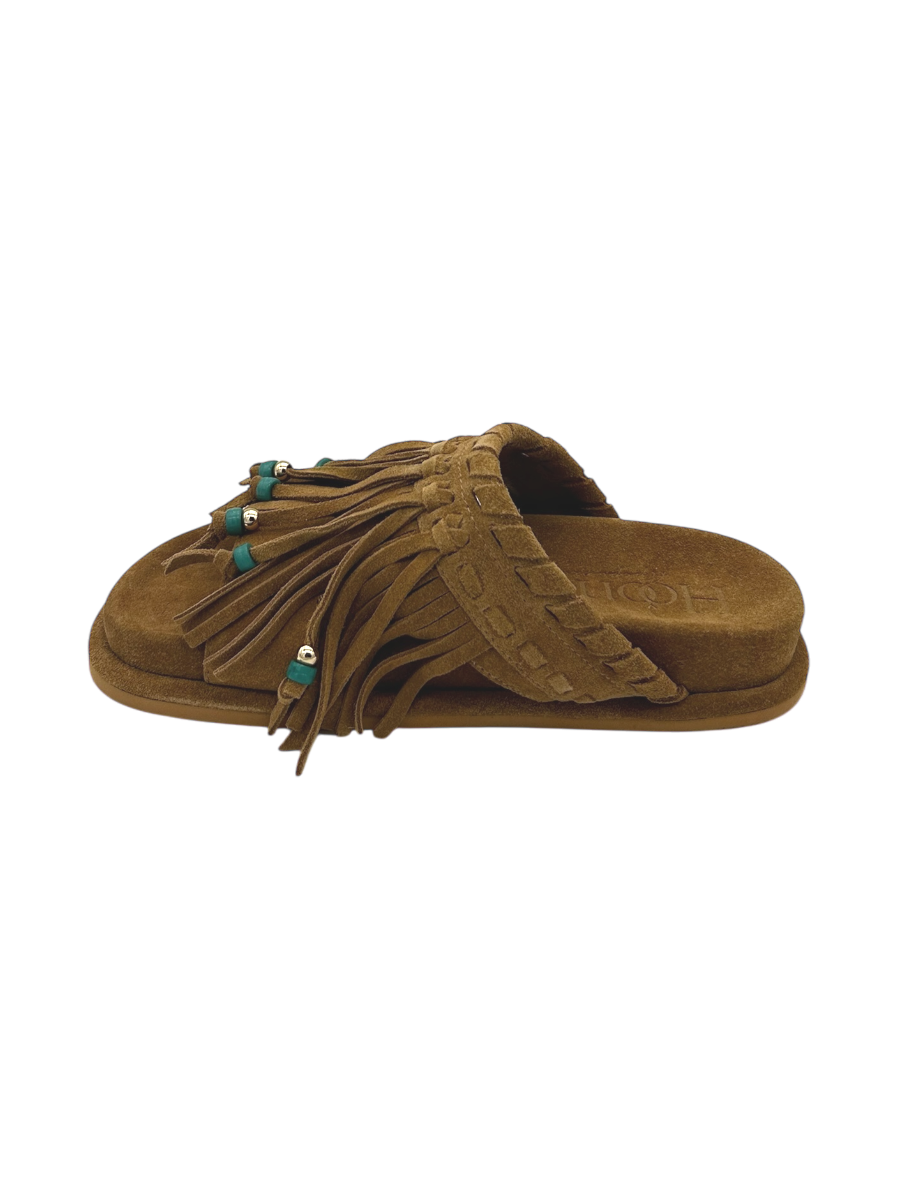 Ciabatta pelle donna Hooney by Apepazza Cognac -Alba-