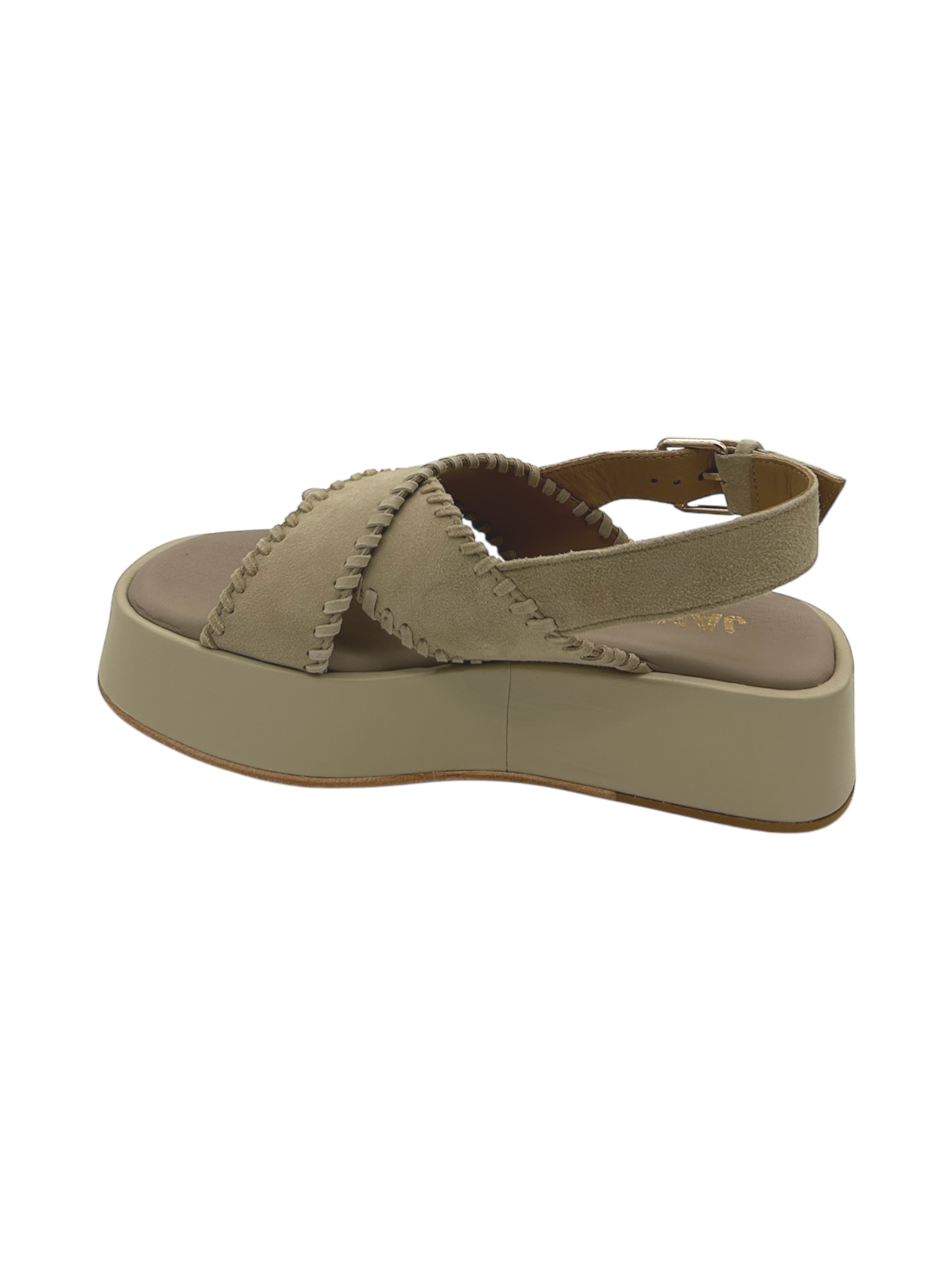 Sandalo suede donna Janet & Janet Beige -J 123-