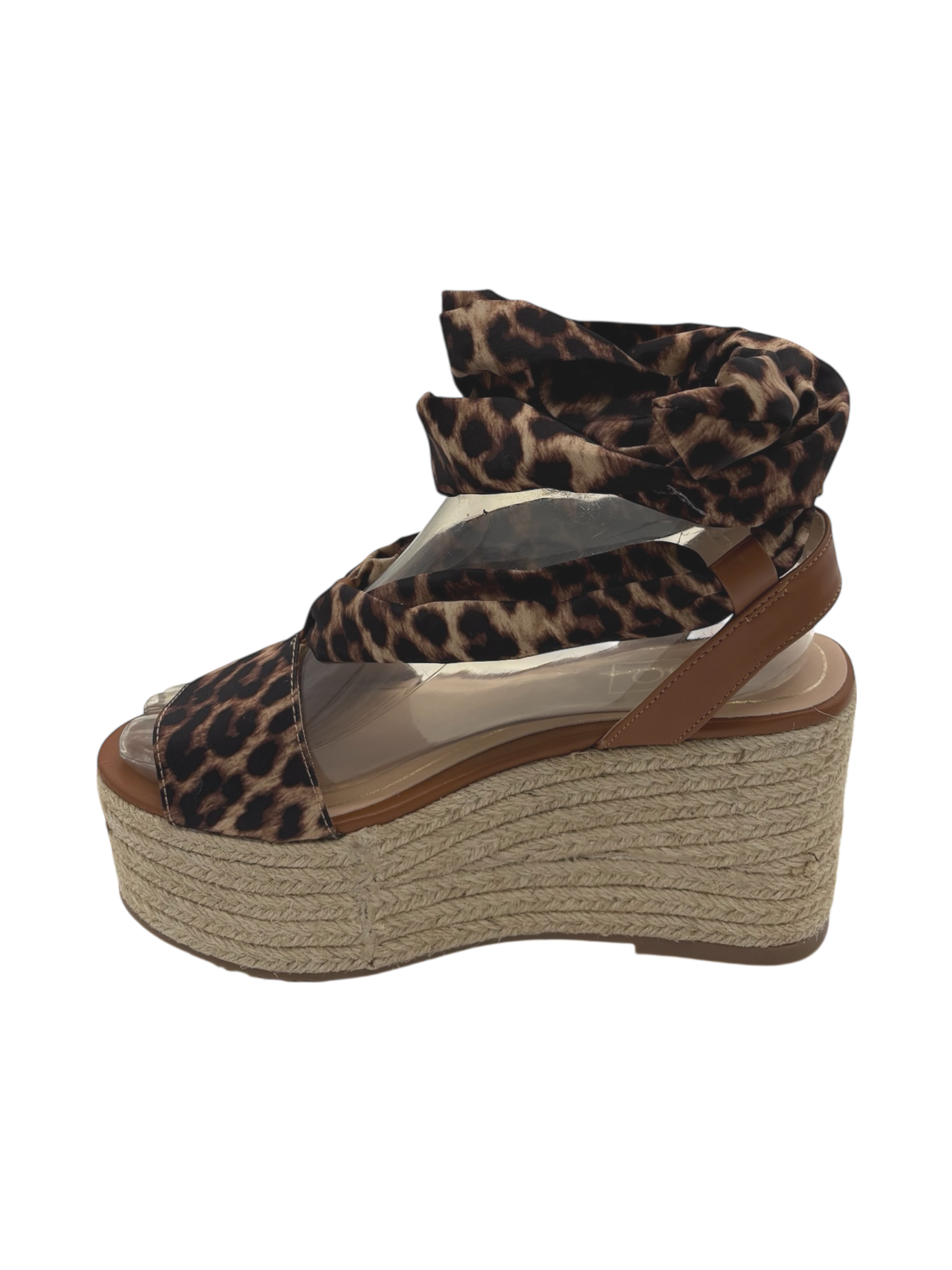 Sandalo zeppa LIUJO Leopard - Bali 03 -