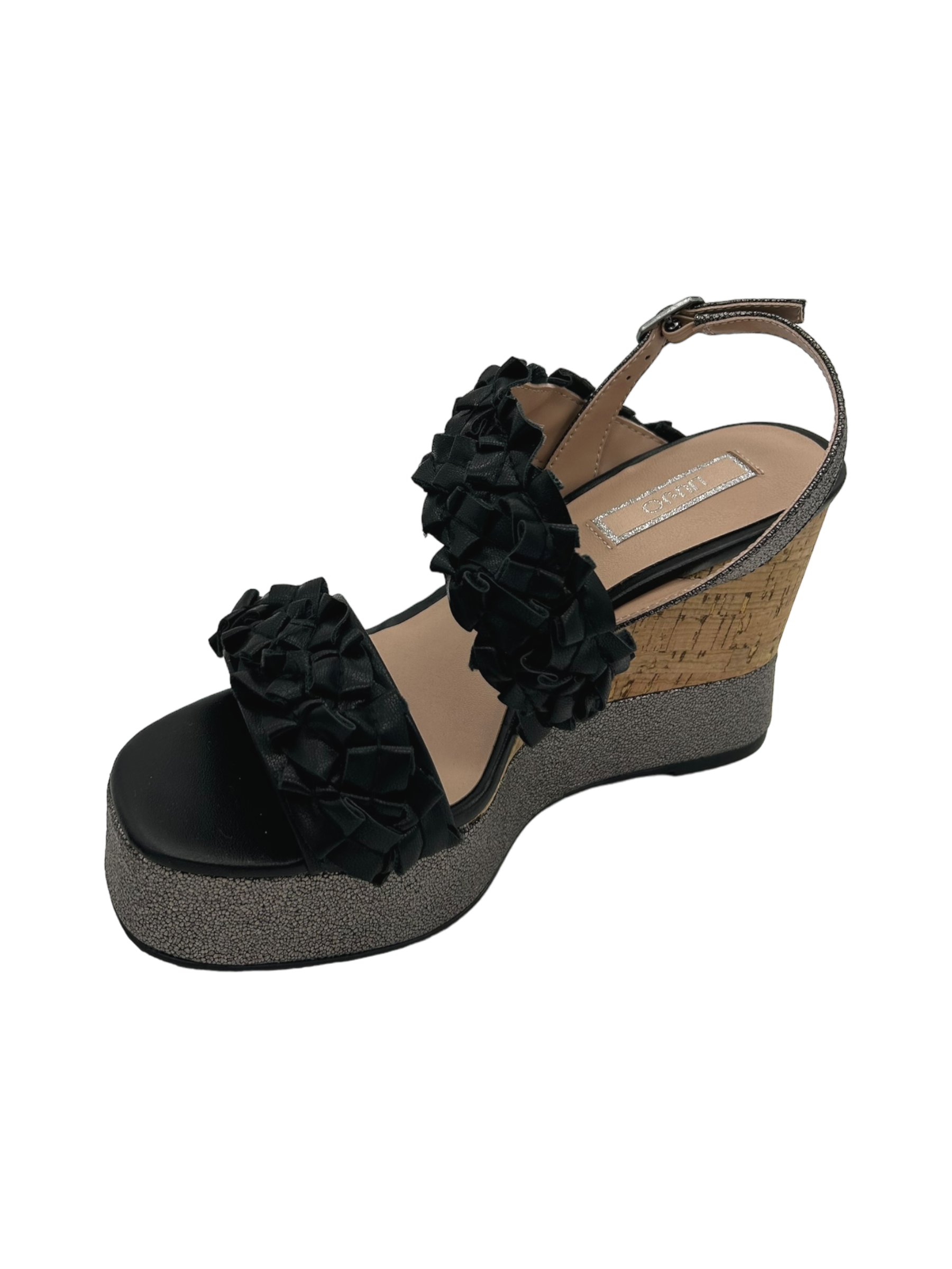 Sandalo zeppa LIUJO Black - Karen 02 -