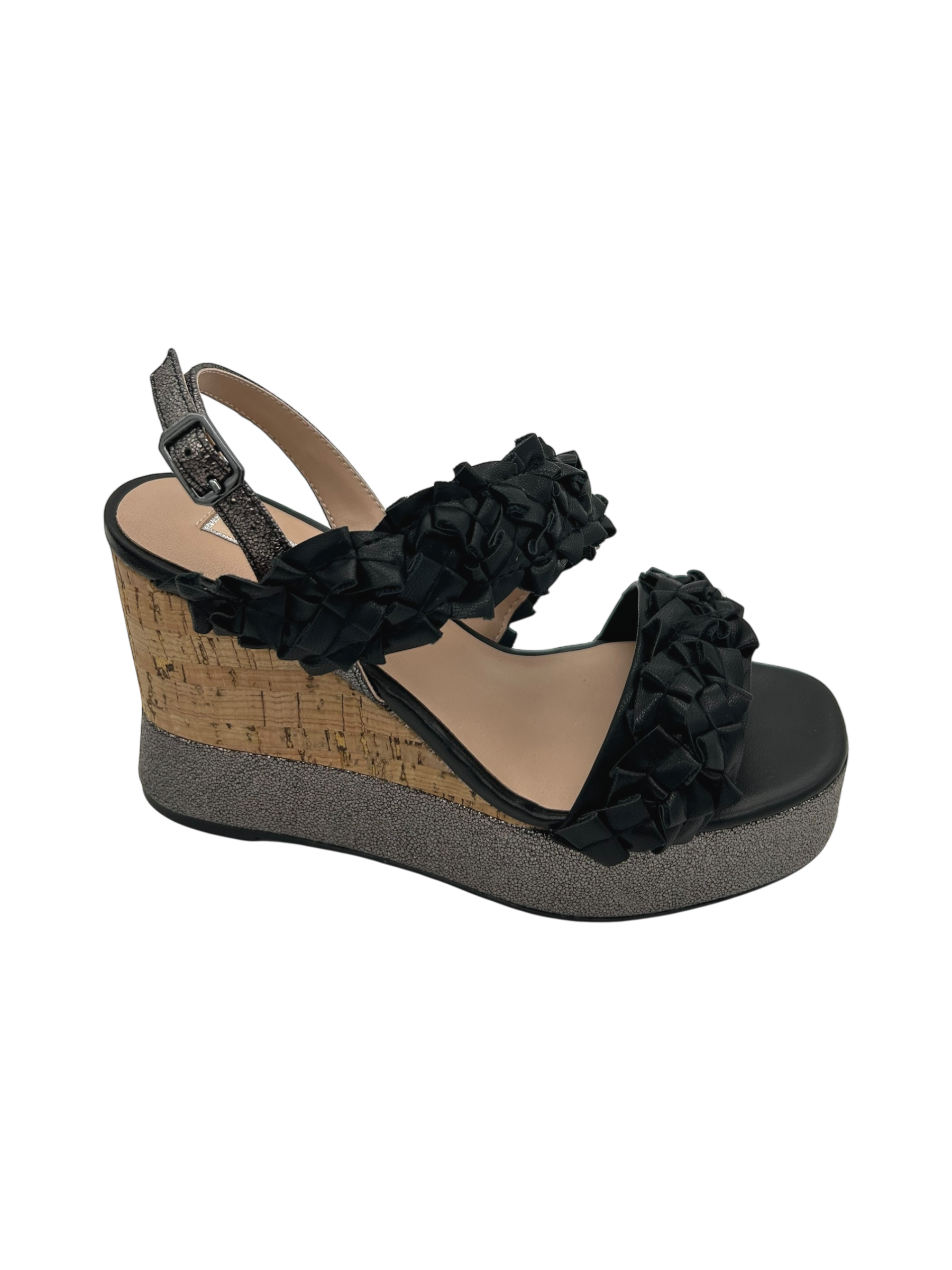 Sandalo zeppa LIUJO Black - Karen 02 -
