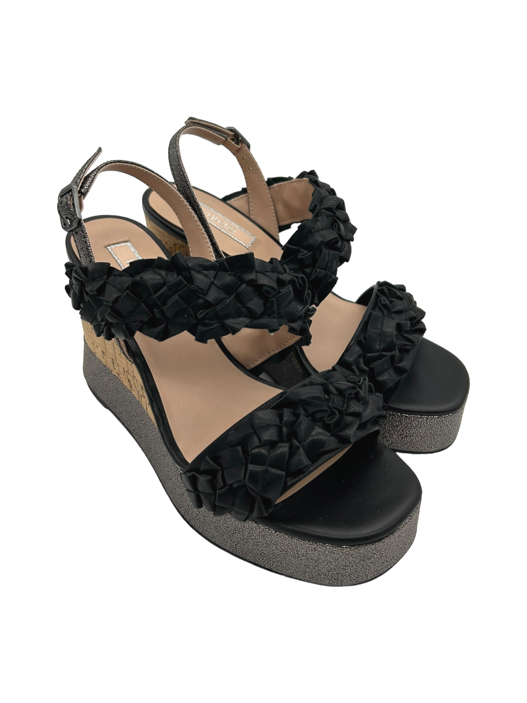 Sandalo zeppa LIUJO Black - Karen 02 -