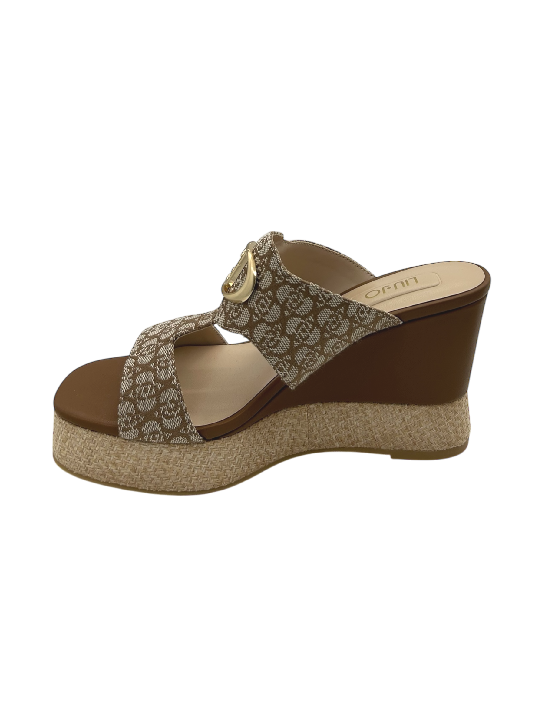 Sandalo zeppa LIUJO Monogram Biscuit- Karen 08 -