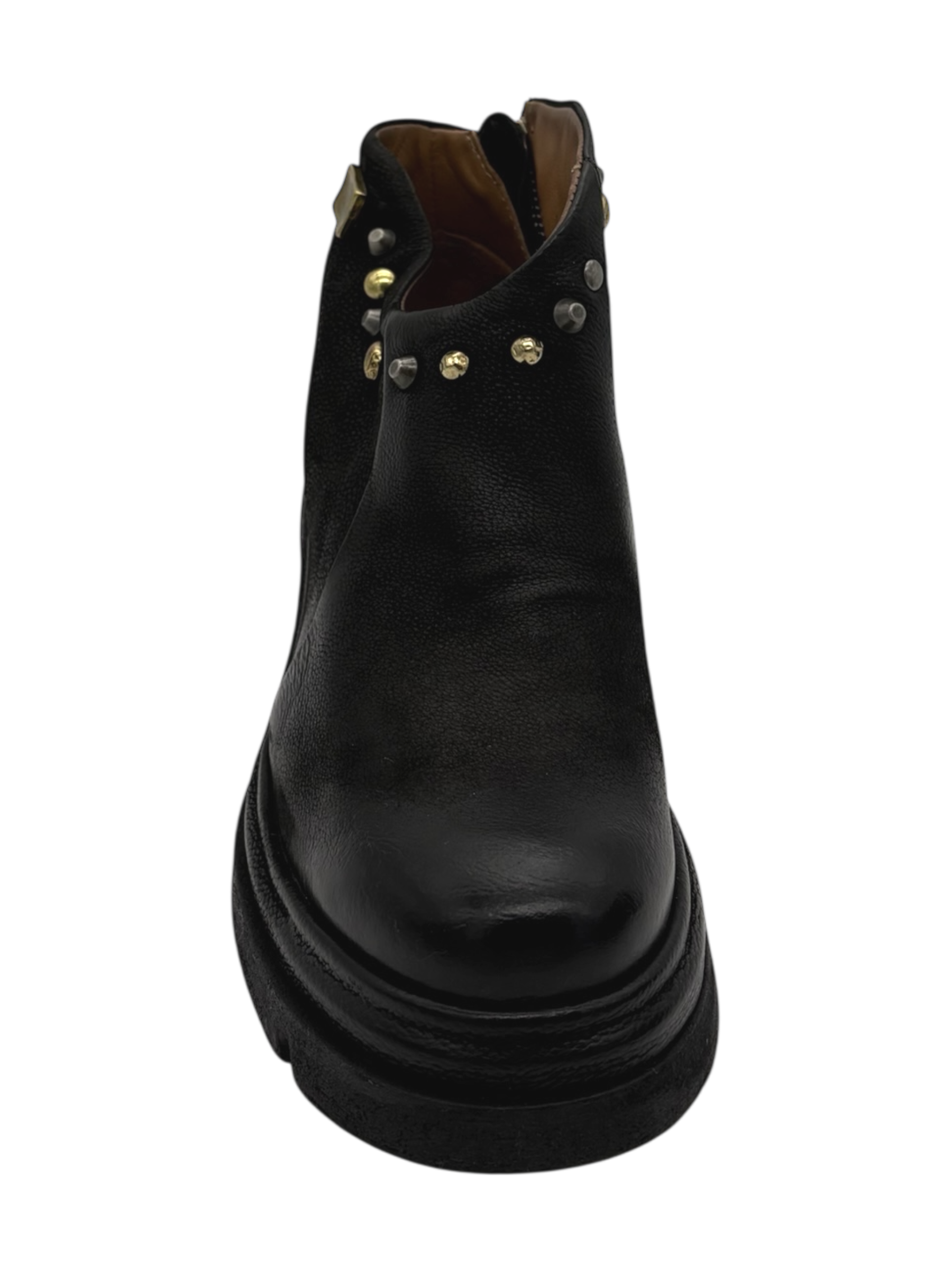 Scarpa pelle donna AS98 Nero - A89233 -