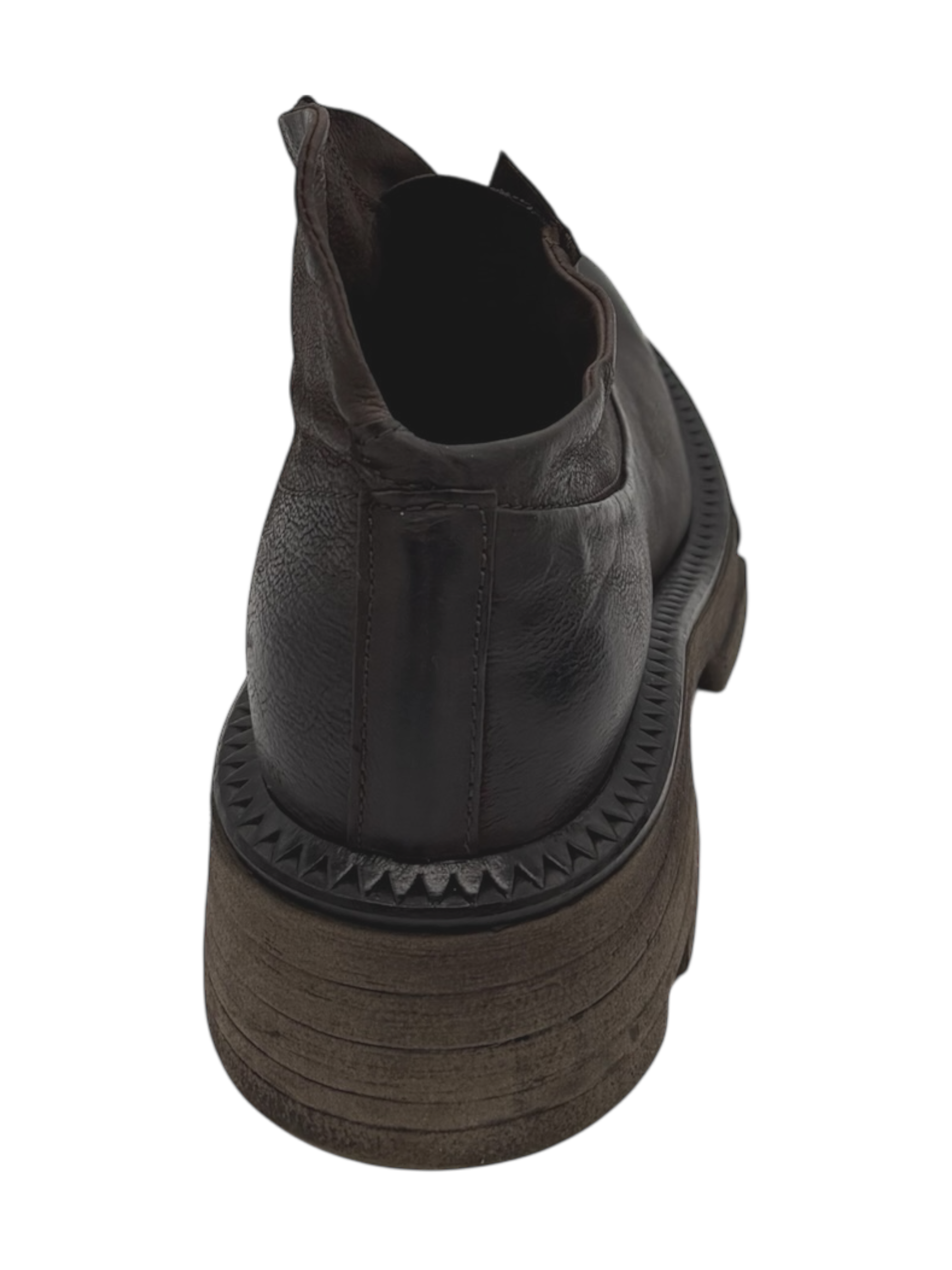 Scarpa pelle donna AS98 Ebano - A94131 -