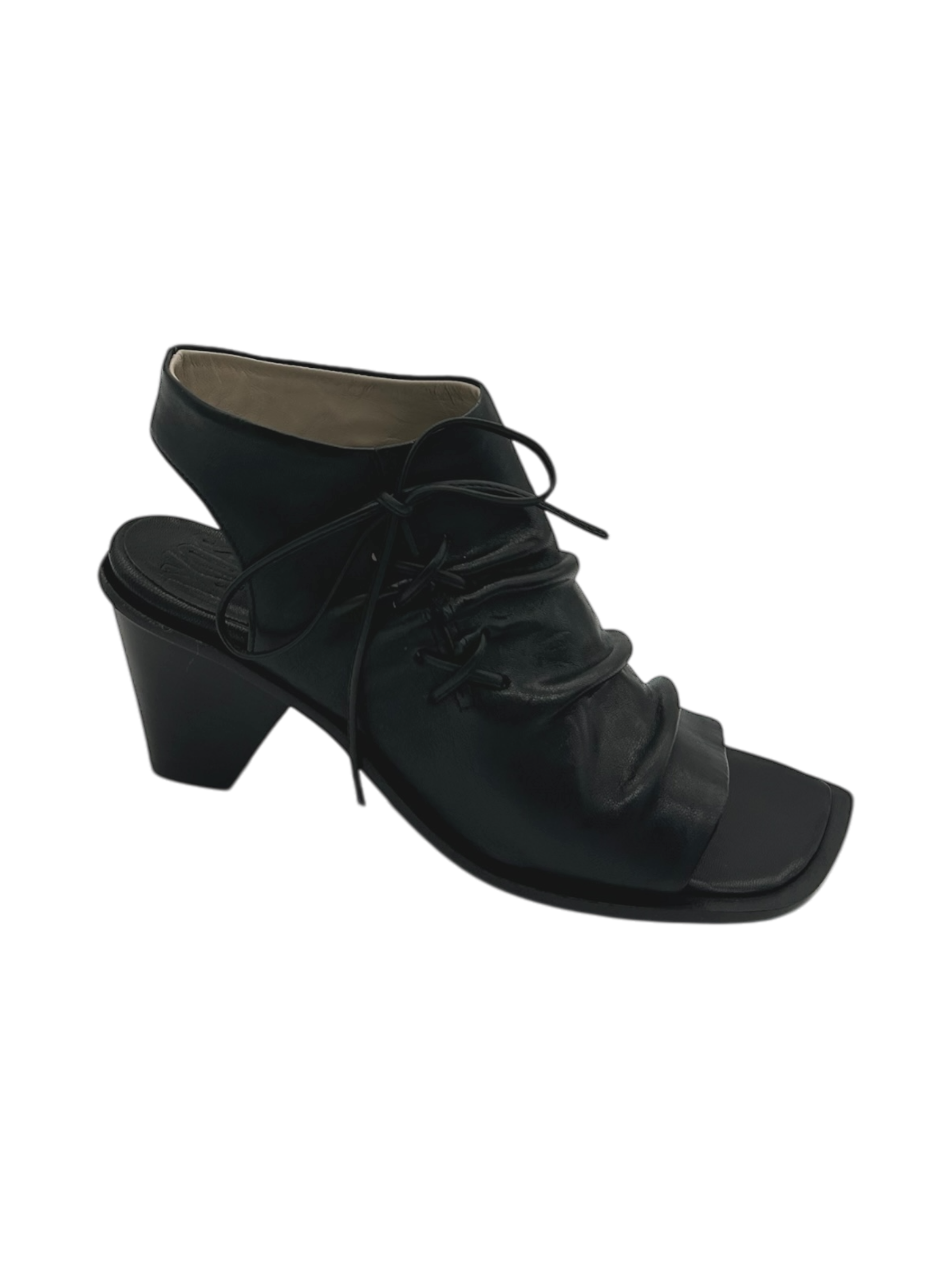 Sandalo pelle donna Ixos Nero -Homer 704-
