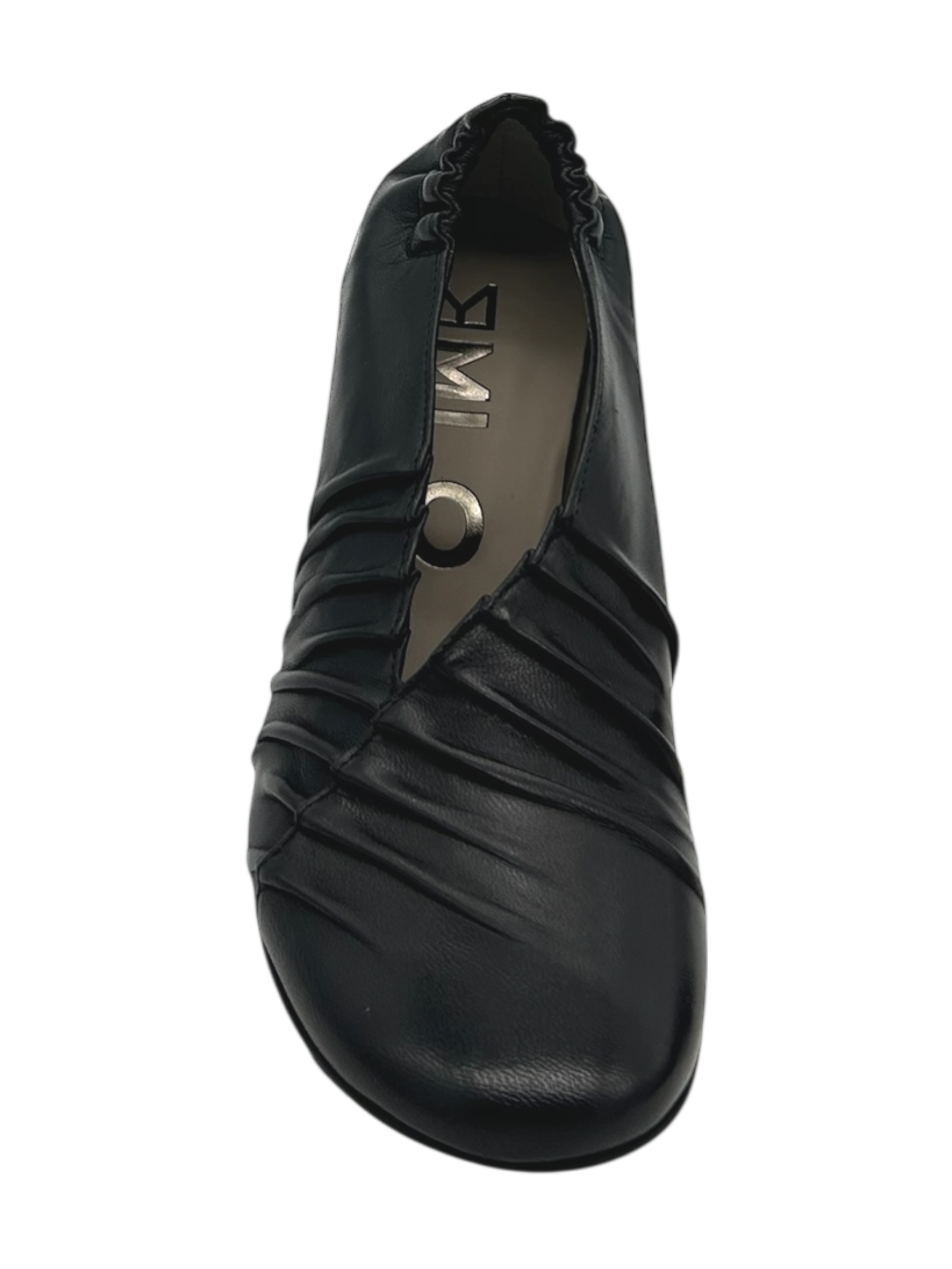 Scarpa pelle donna Malloni Nero -017Plant-
