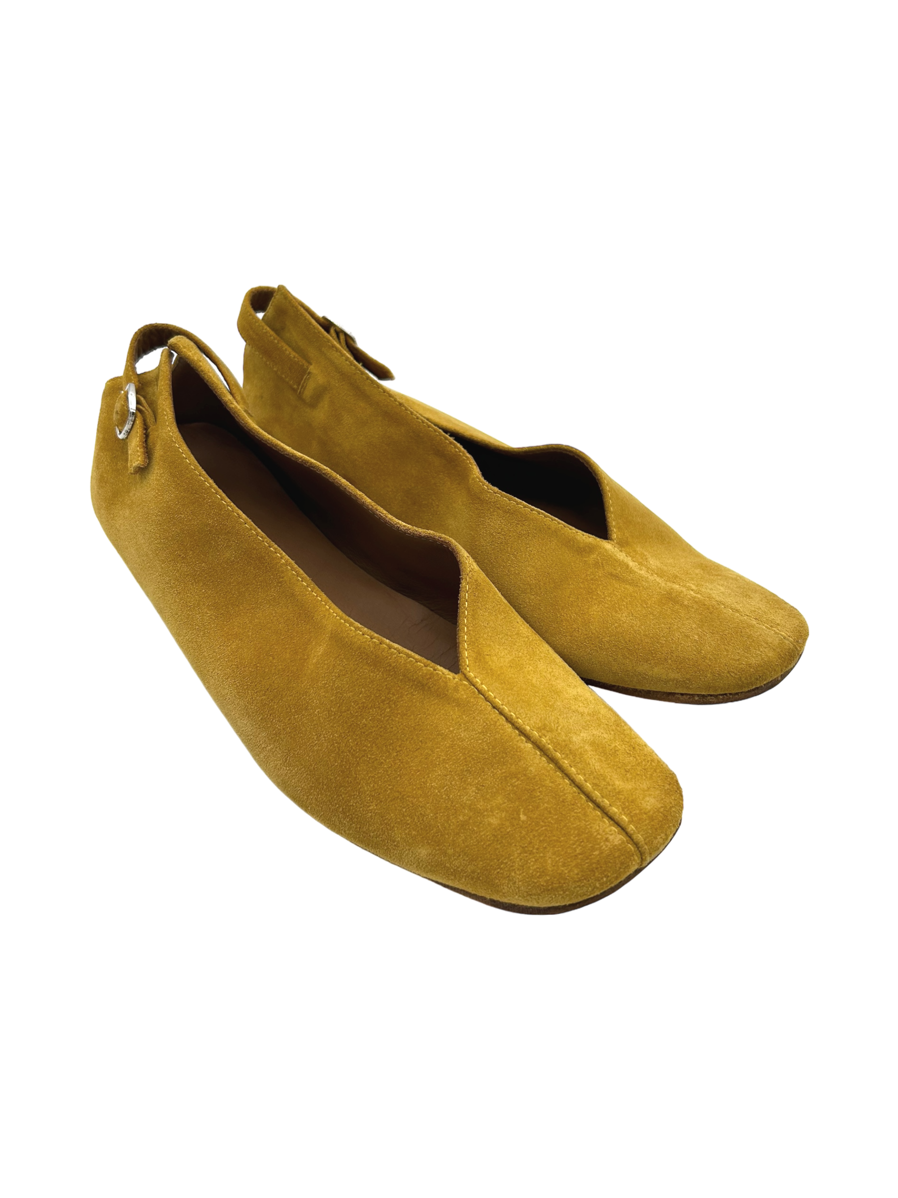 Scarpa camoscio donna Kudetà Yellow - 013307 -