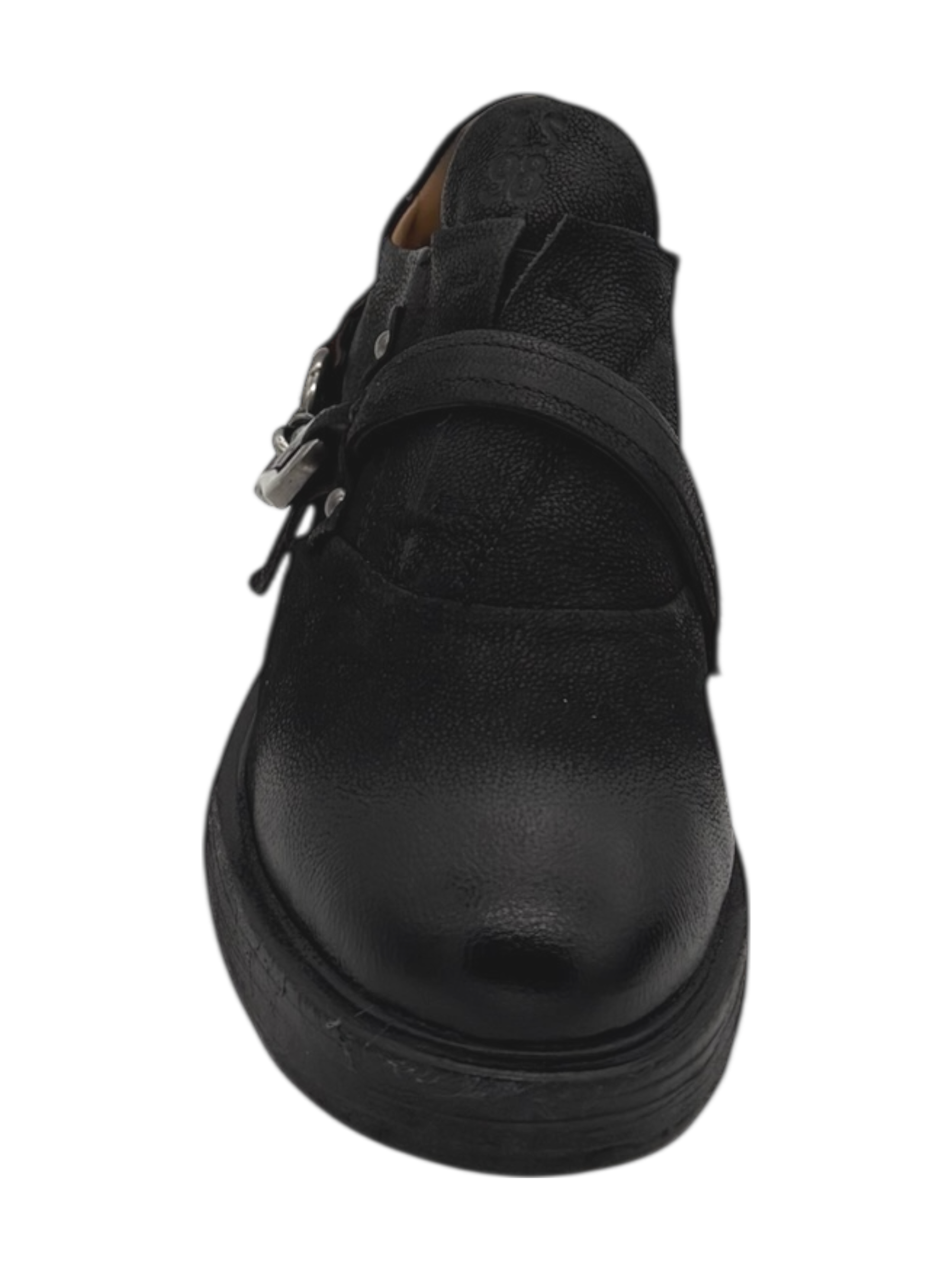 Scarpa pelle donna AS98 Black - C17108 -
