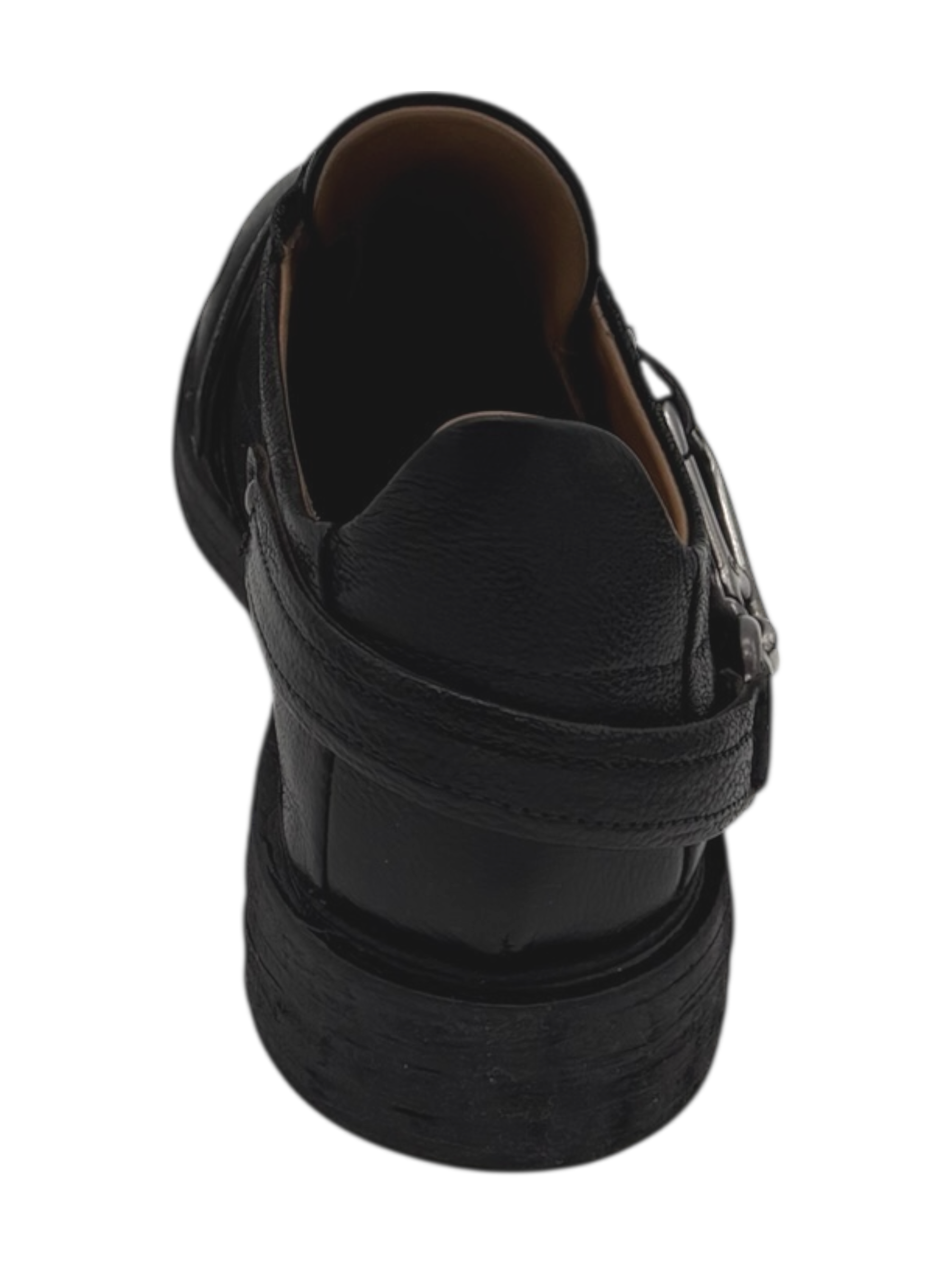 Scarpa pelle donna AS98 Black - C17108 -