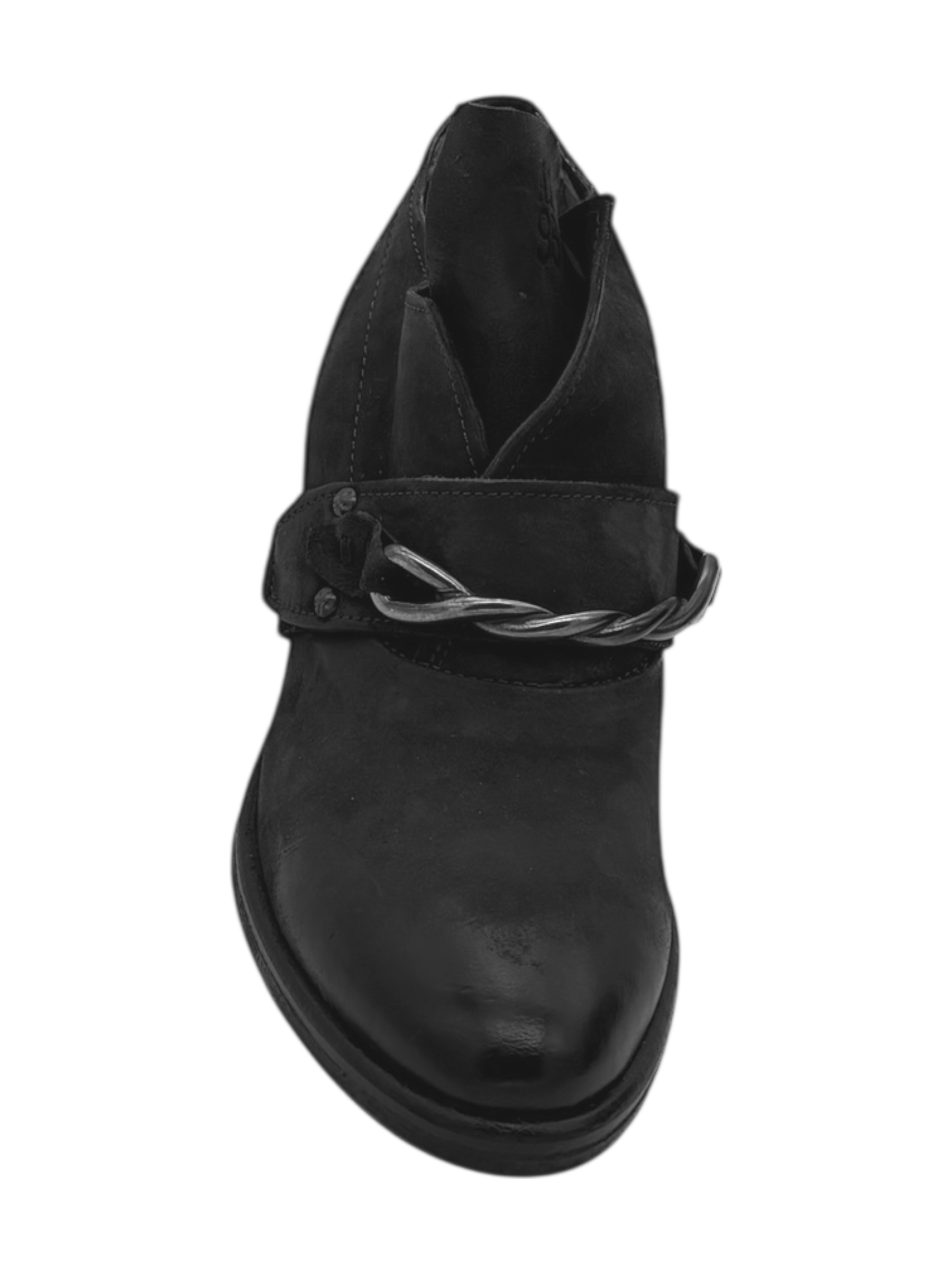 Scarpa pelle donna AS98 Ebano - B82115 -