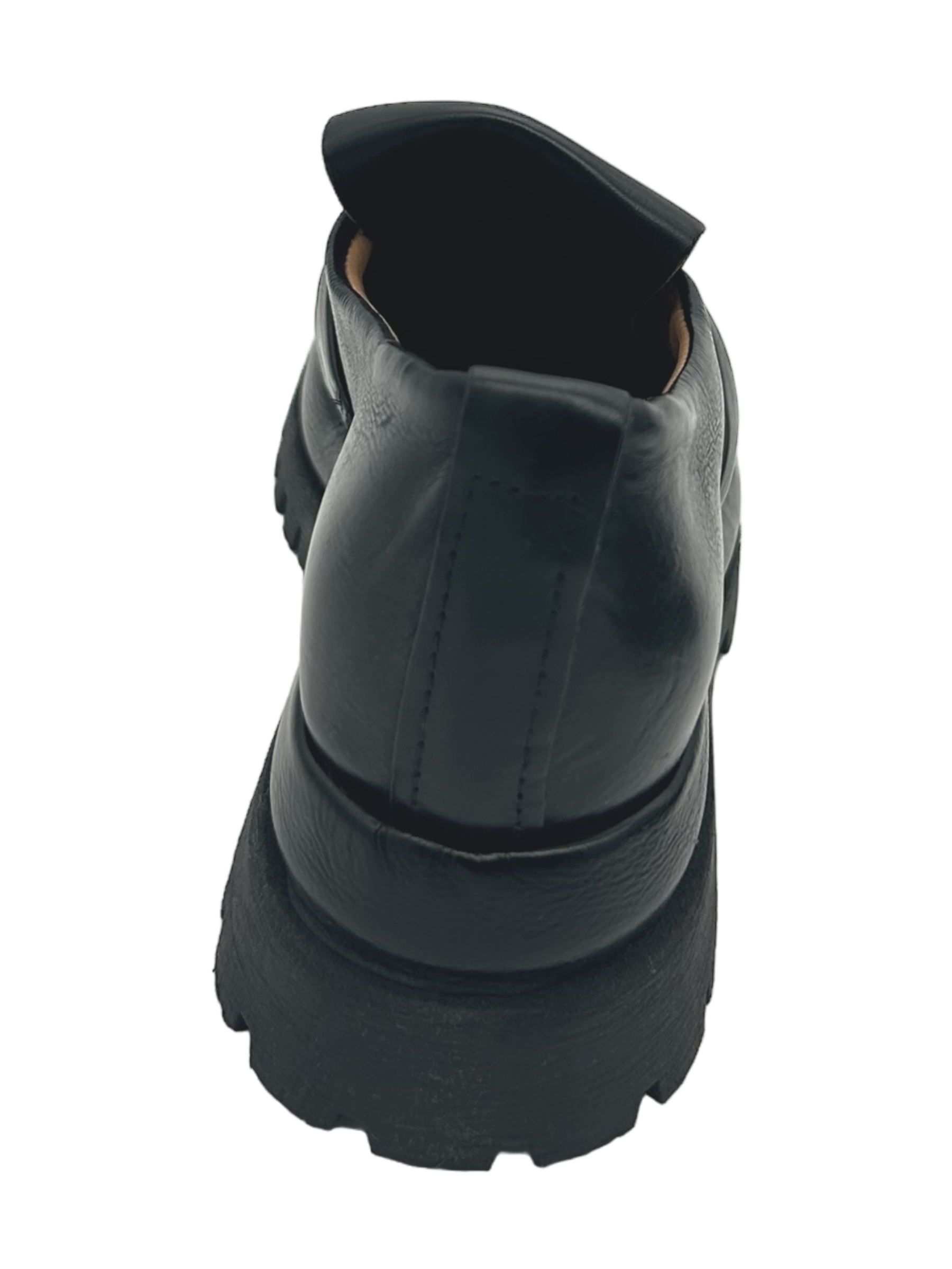 Scarpa pelle donna AS98 Nero - B51119 -