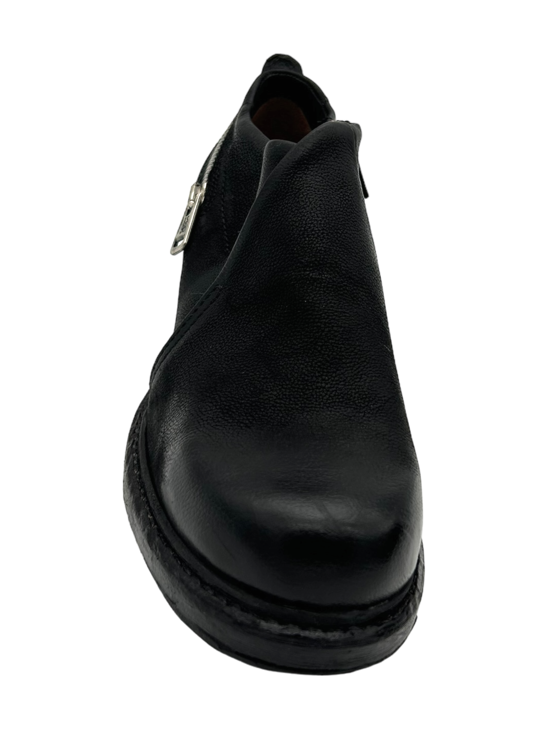 Scarpa pelle donna AS98 Nero - B80111 -