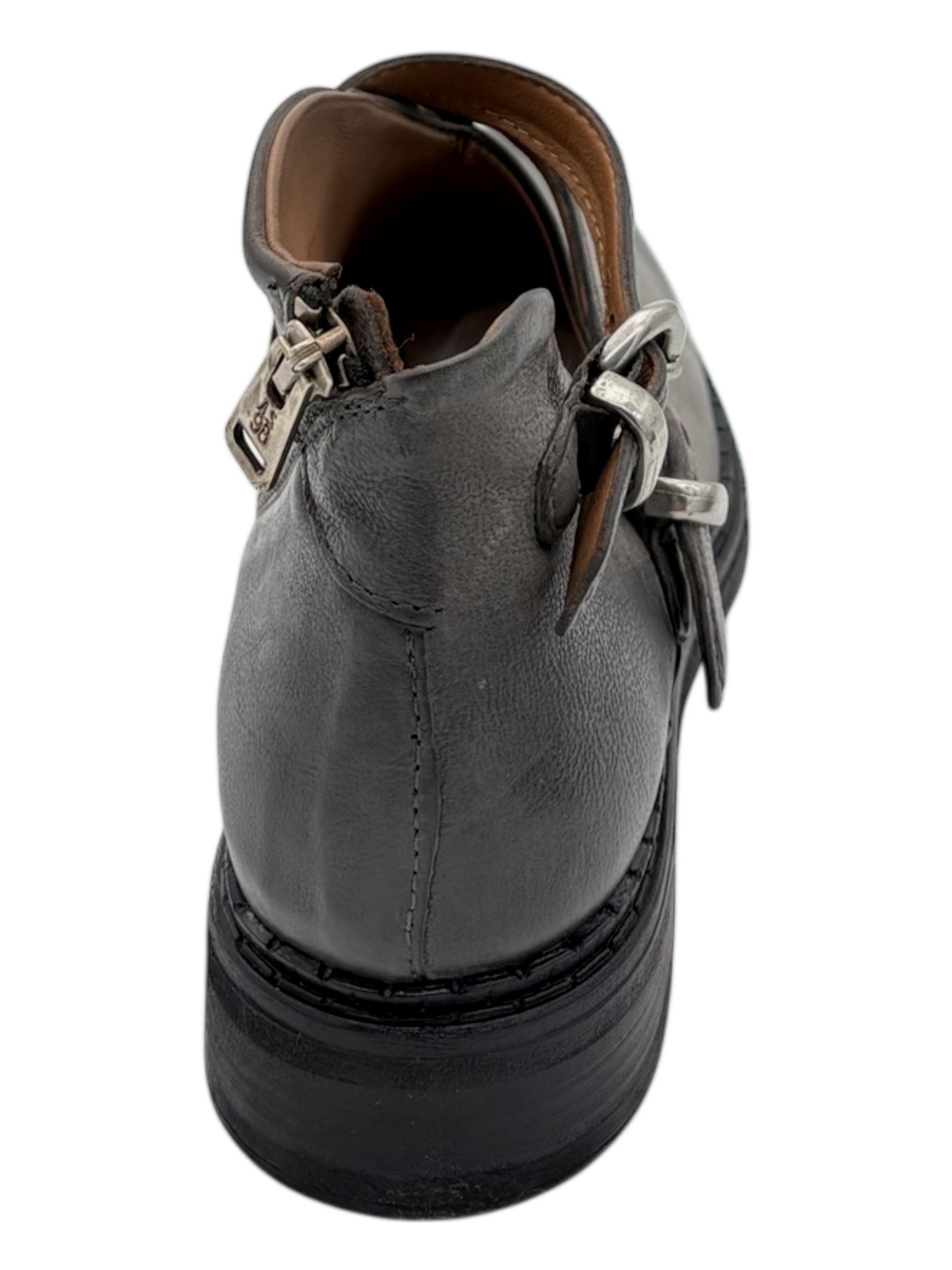 Scarpa pelle donna AS98 Smoke - C15104 -