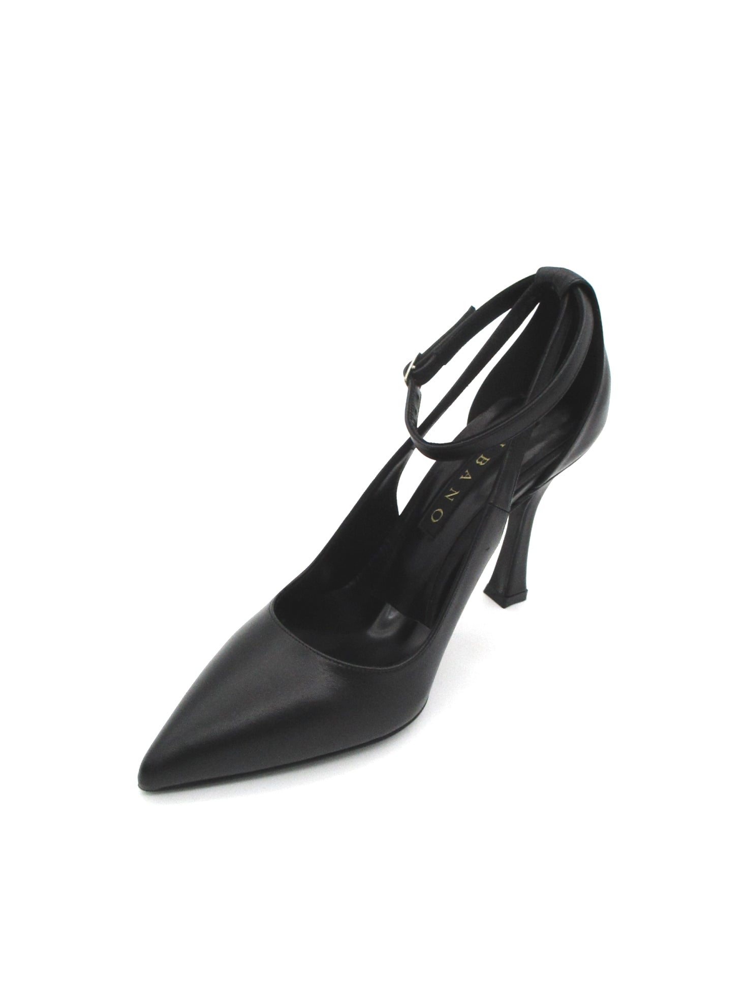Scarpa pelle donna Albano Nero - 2585 -