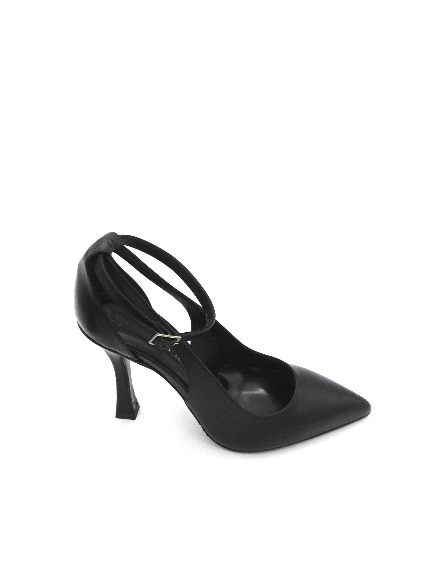Scarpa pelle donna Albano Nero - 2585 -