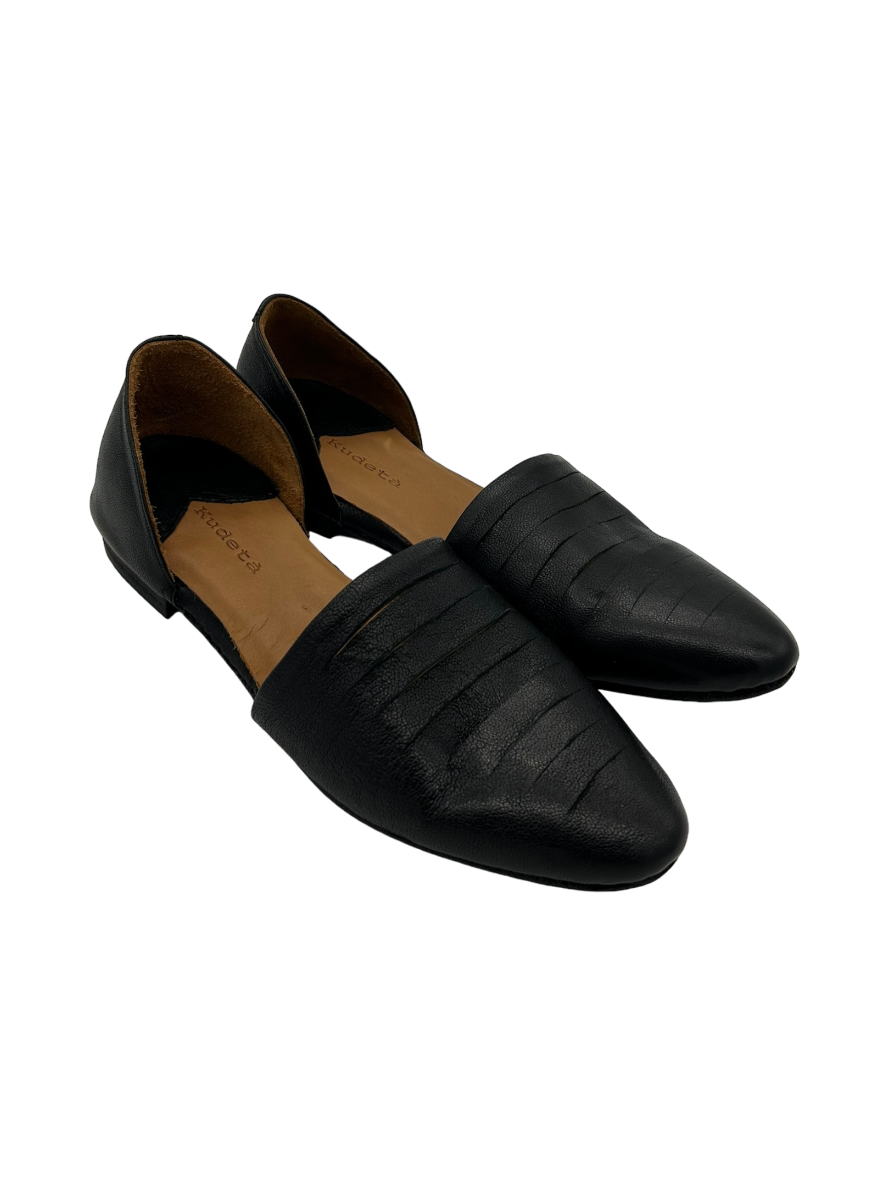 Scarpa pelle donna Kudetà  Nera  -  913503  -