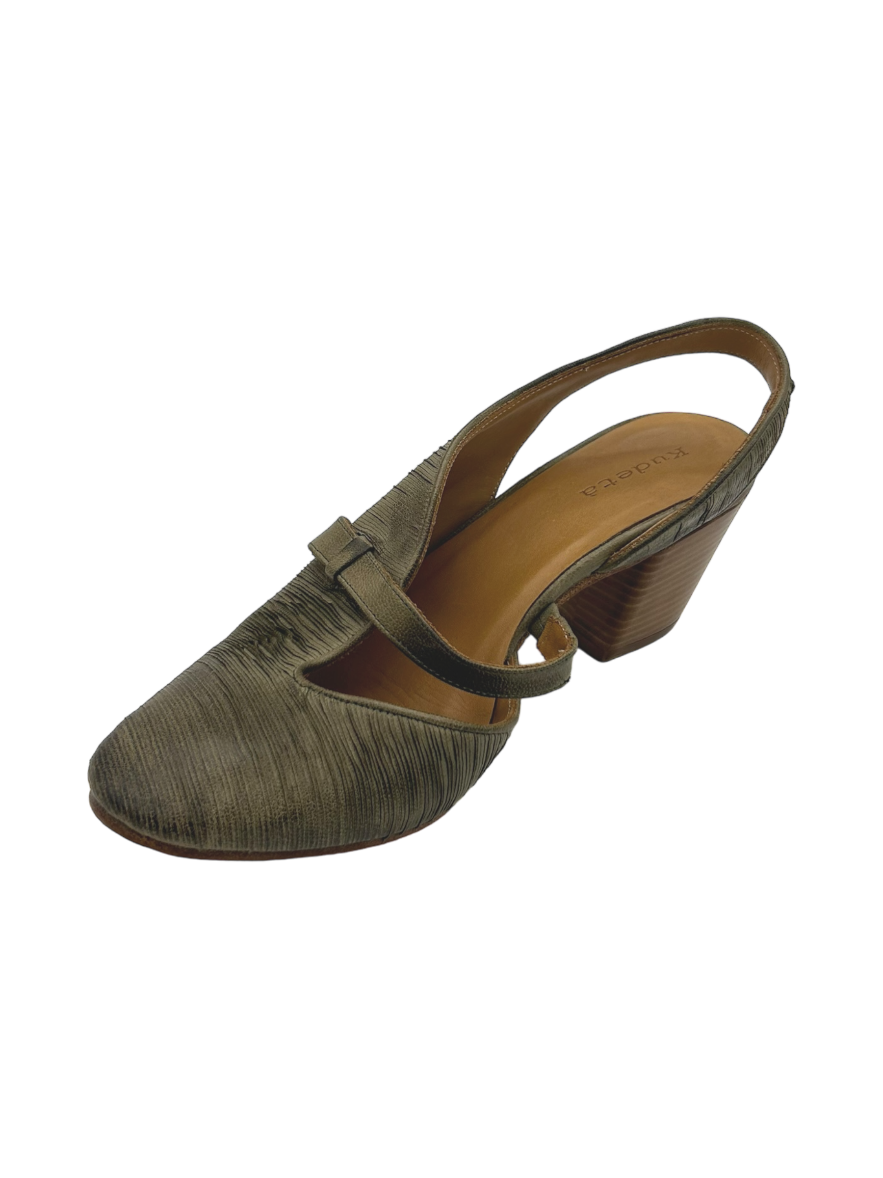 Scarpa pelle donna Kudetà Salvia - 013208 -