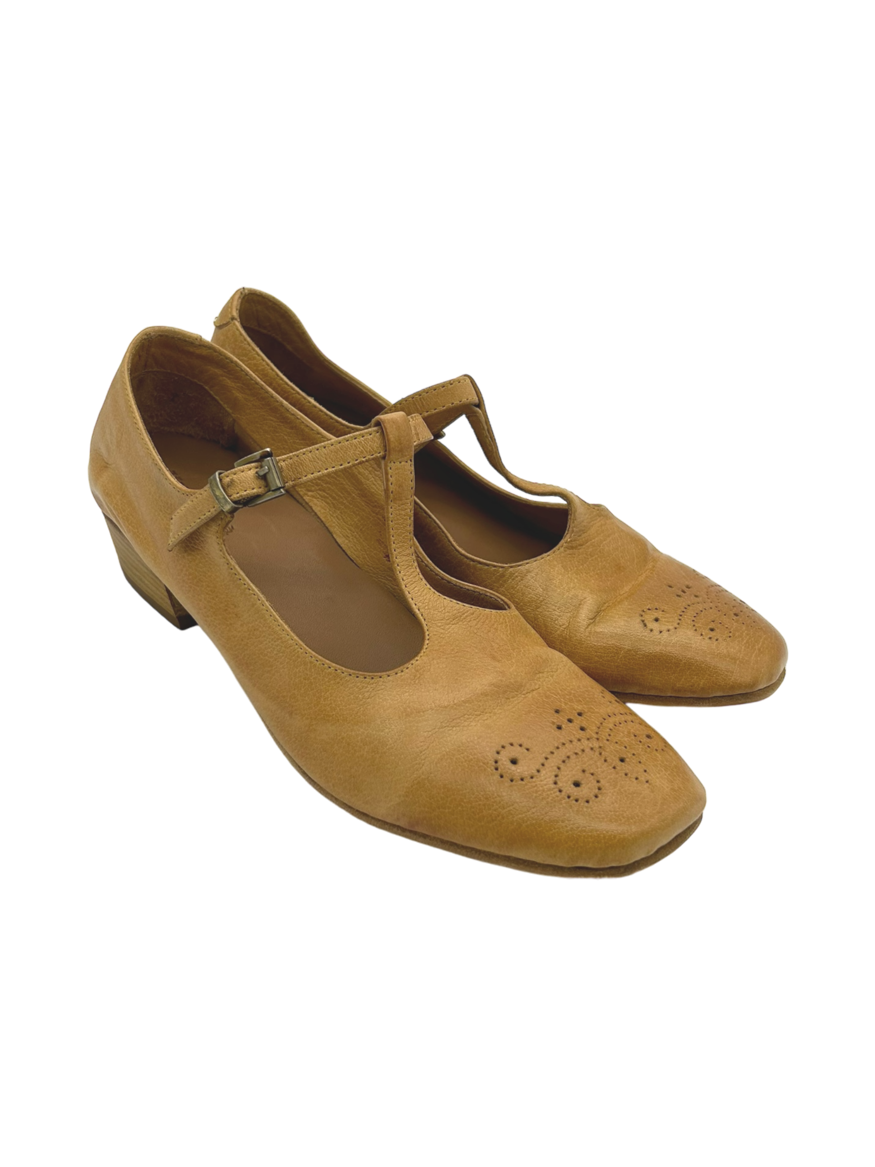 Scarpa pelle donna Kudetà Senape - 813102 -