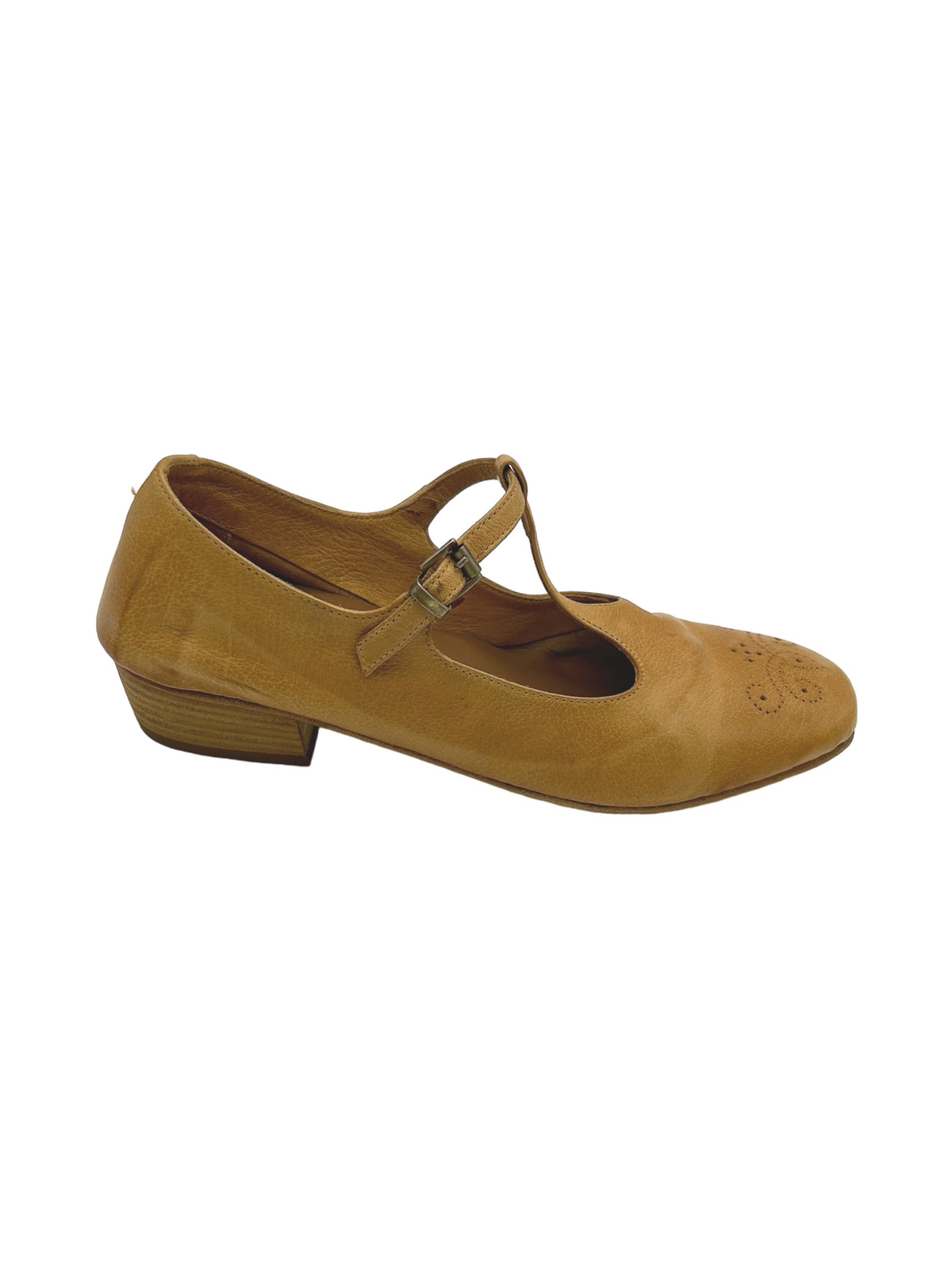 Scarpa pelle donna Kudetà Senape - 813102 -