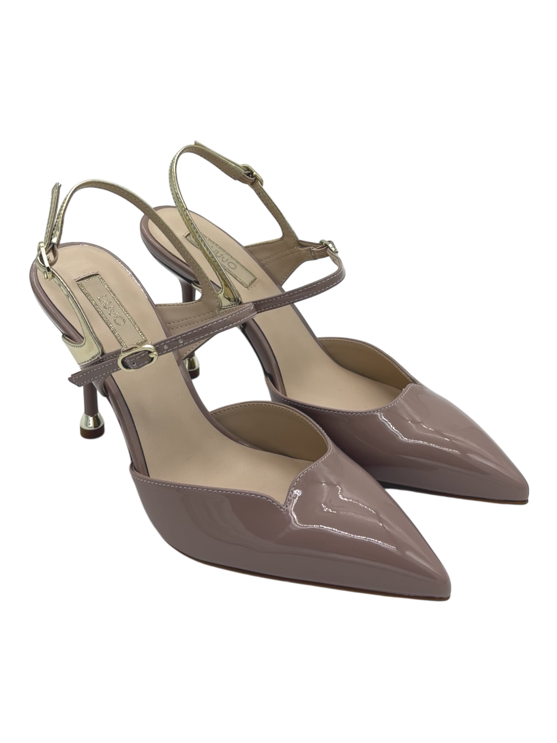 Sling Back in pelle LIUJO Nude - Demi 13 -