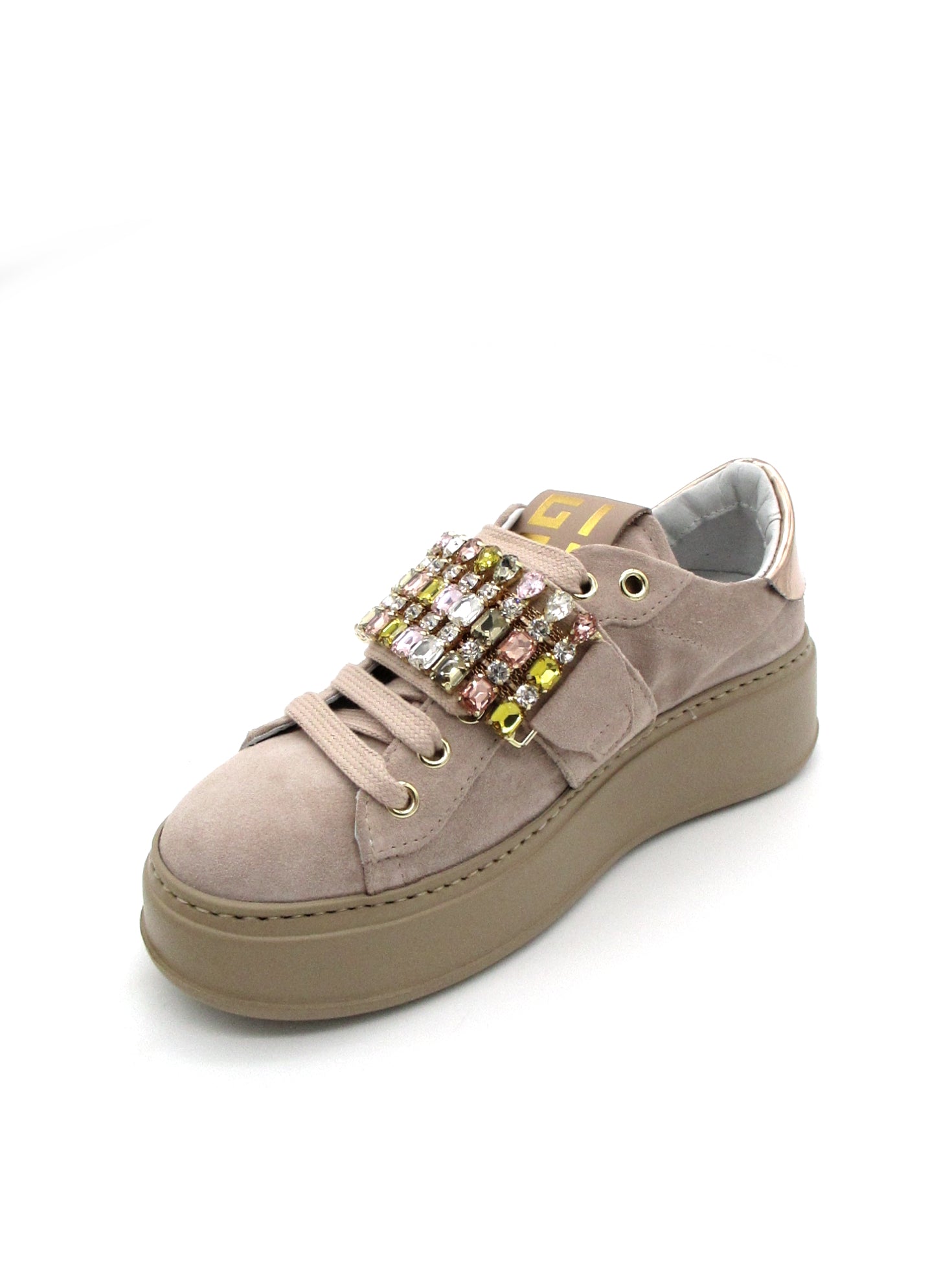 Sneaker camoscio donna GIO+ Velour Sahara - PIA 737A -