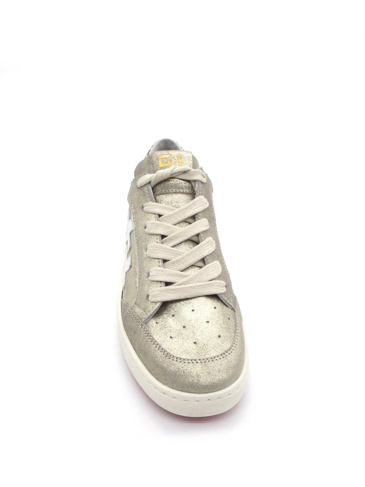 Sneaker pelle donna GIO+ Combi Laminato Platino - VITTO 08 -