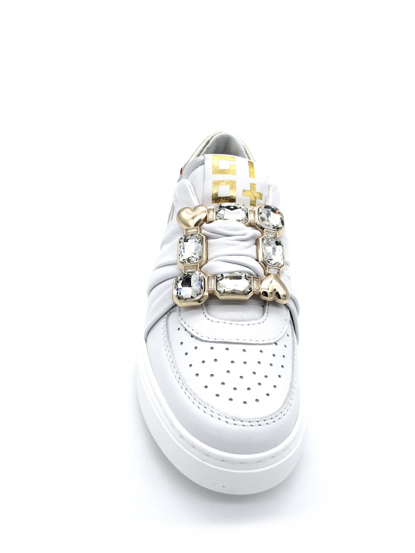 Sneaker pelle donna GIO+ Combi Luxury White - ADA40 -