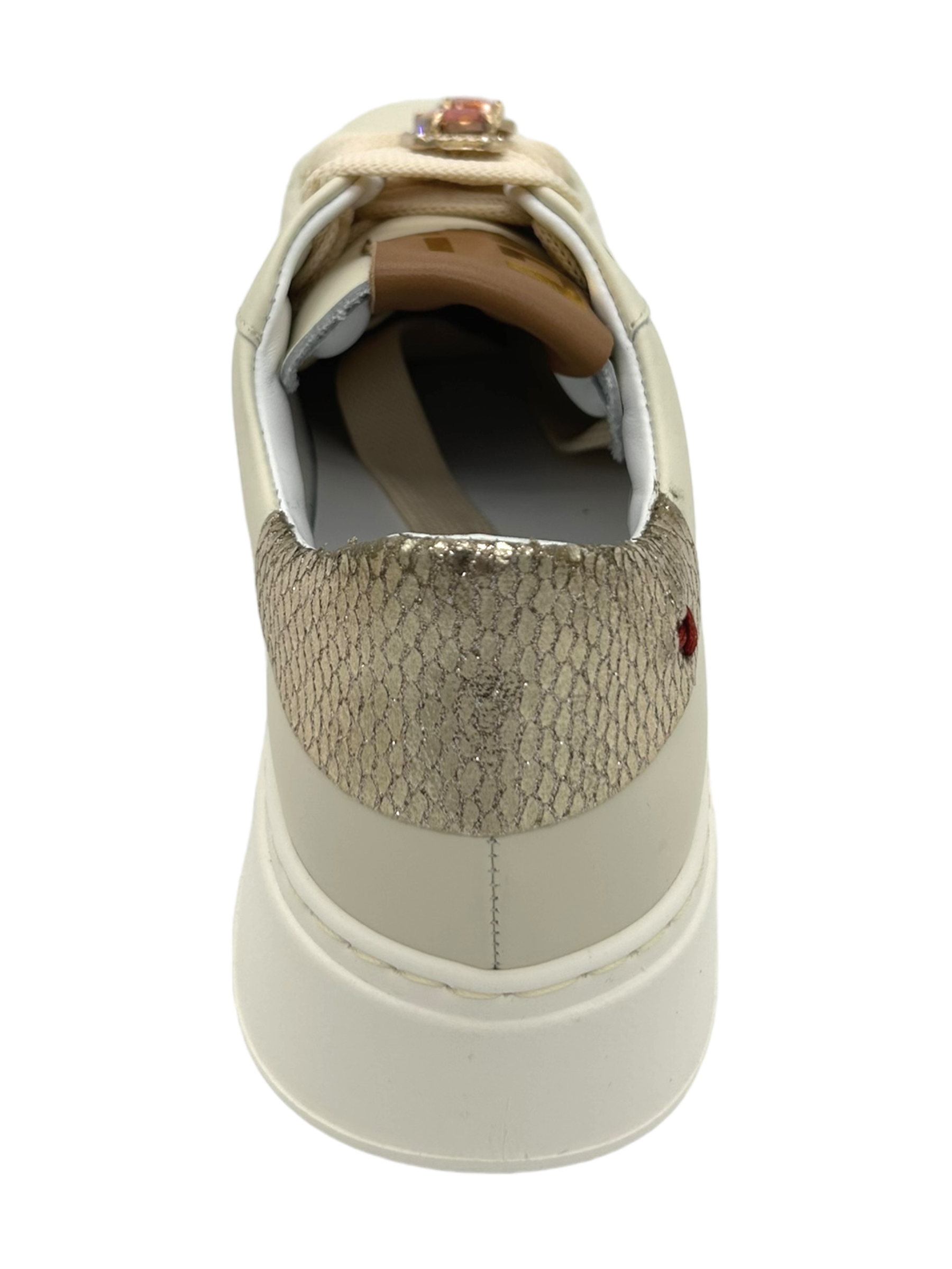 Sneaker pelle donna GIO+ Combi Milk Farfalla - PIA 140A -