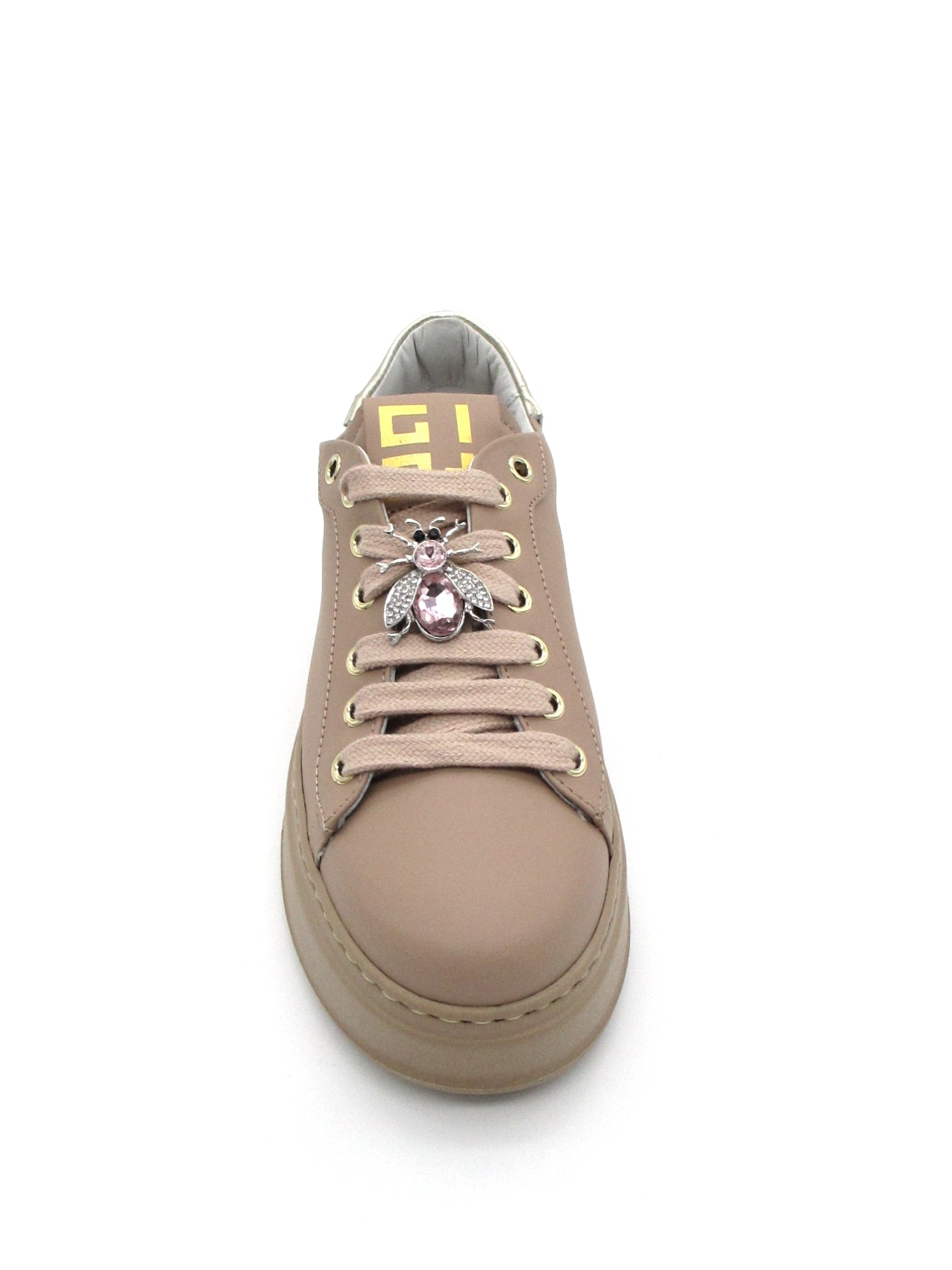 Sneaker pelle donna GIO+ Combi Nudo - PIA 86C -