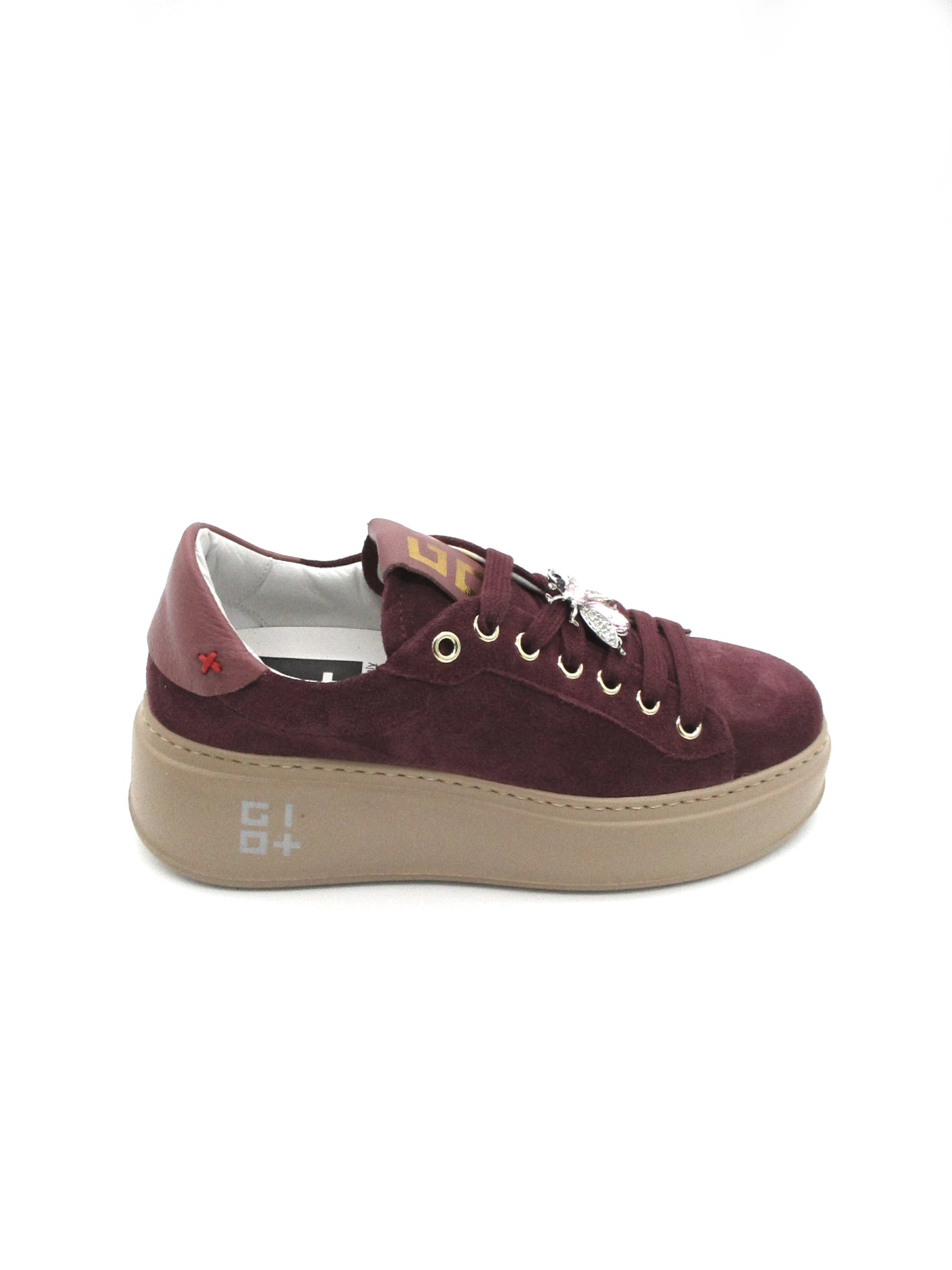 Sneaker camoscio donna GIO+ Combi Porpora - PIA 96A -