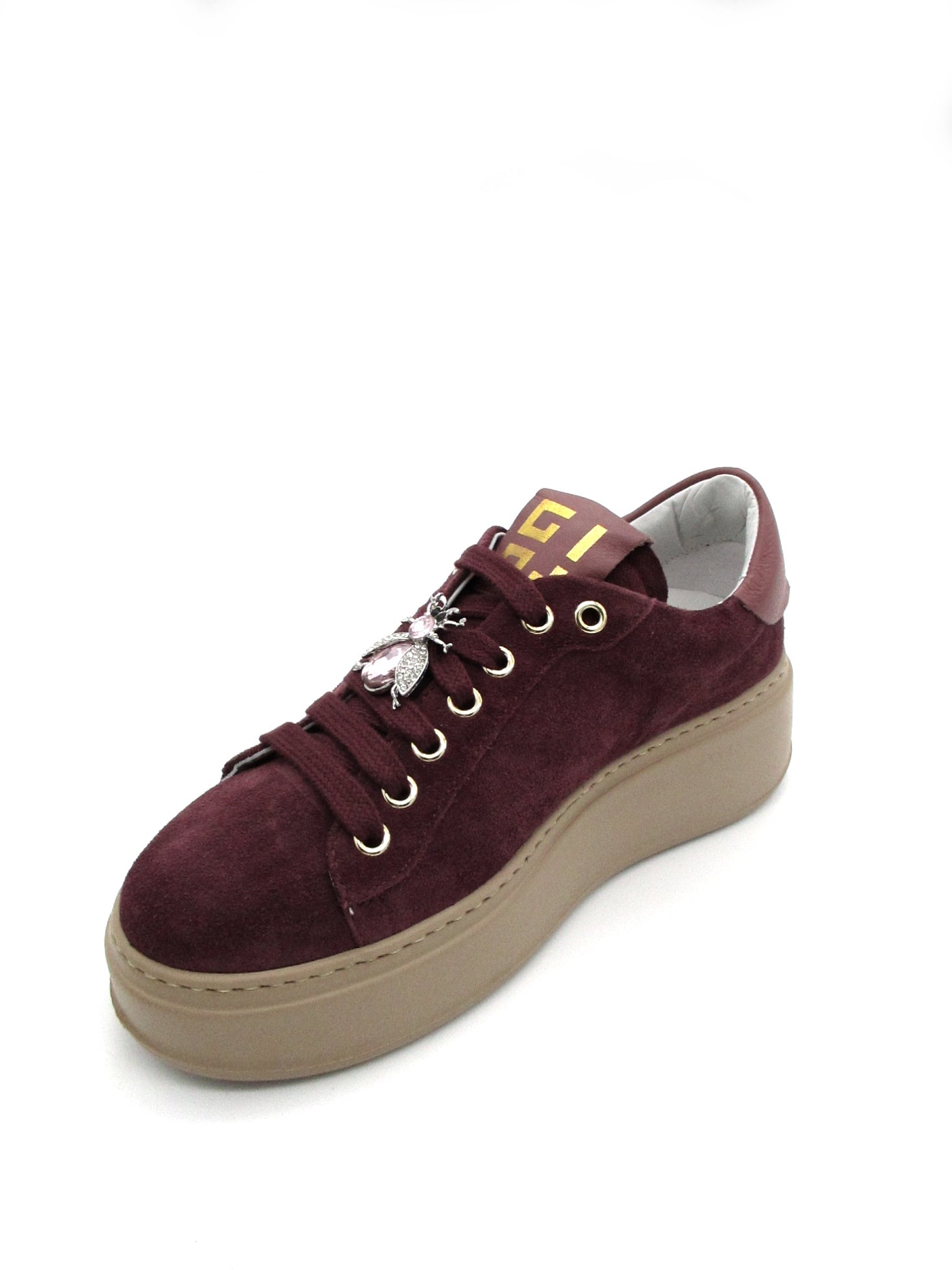 Sneaker camoscio donna GIO+ Combi Porpora - PIA 96A -