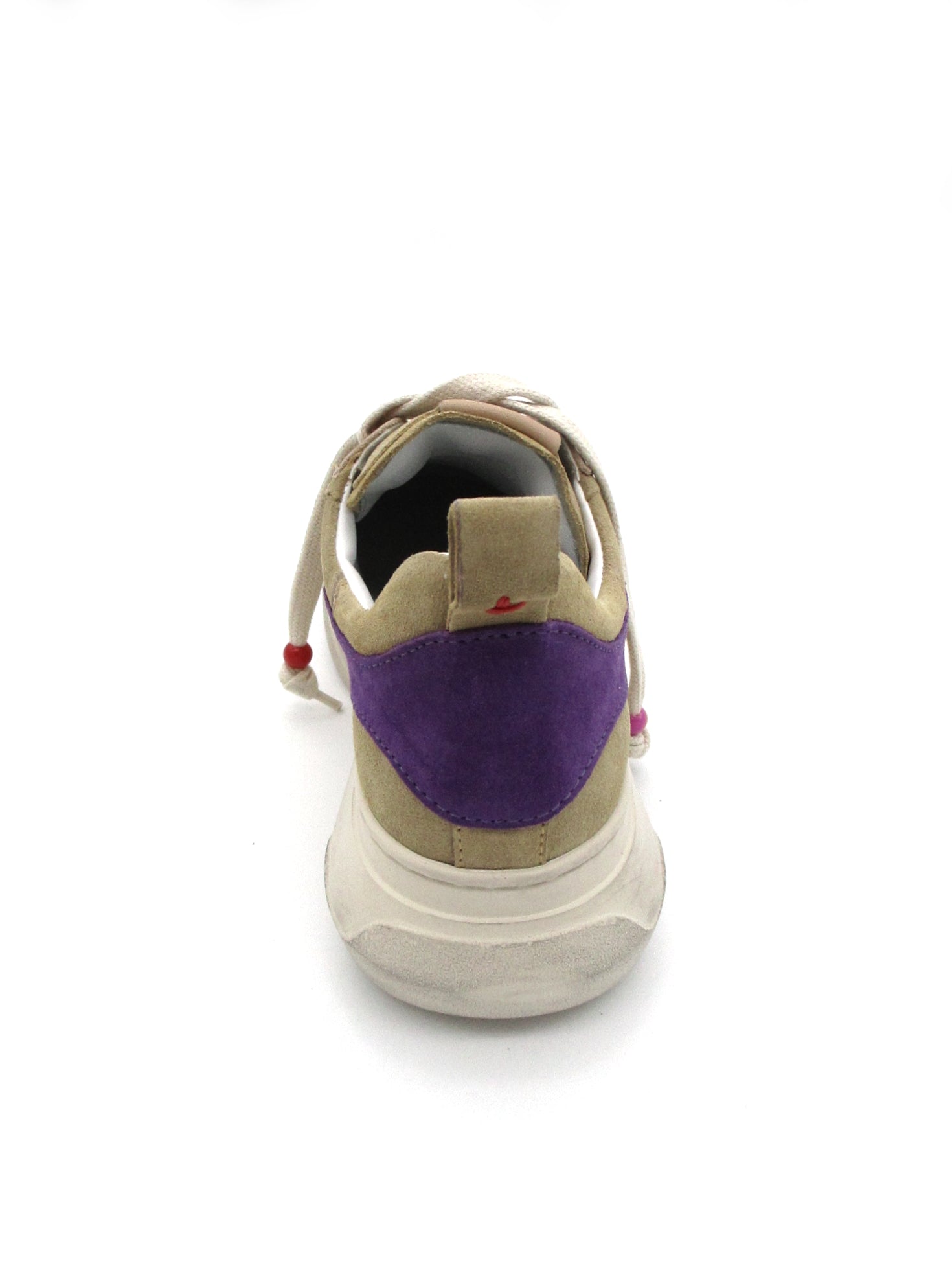 Sneaker pelle donna GIO+ Combi Vintage Arancio - GIADA 62S -