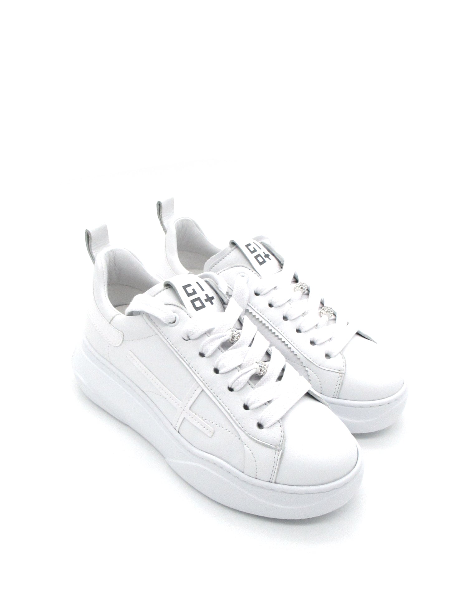 Sneaker pelle donna GIO+ Combi White - GIADA 63A -