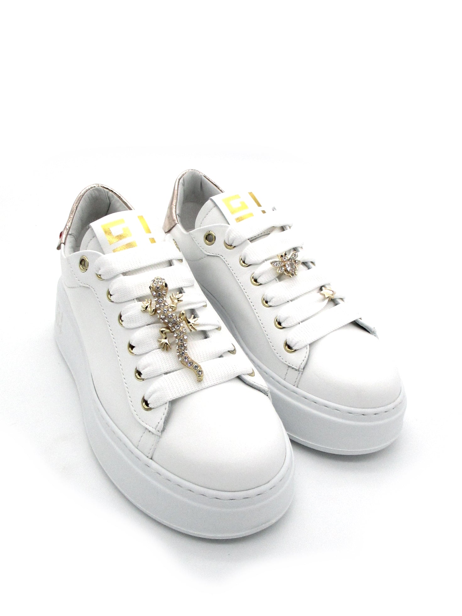 Sneaker pelle donna GIO+ Combi White - PIA 72B -