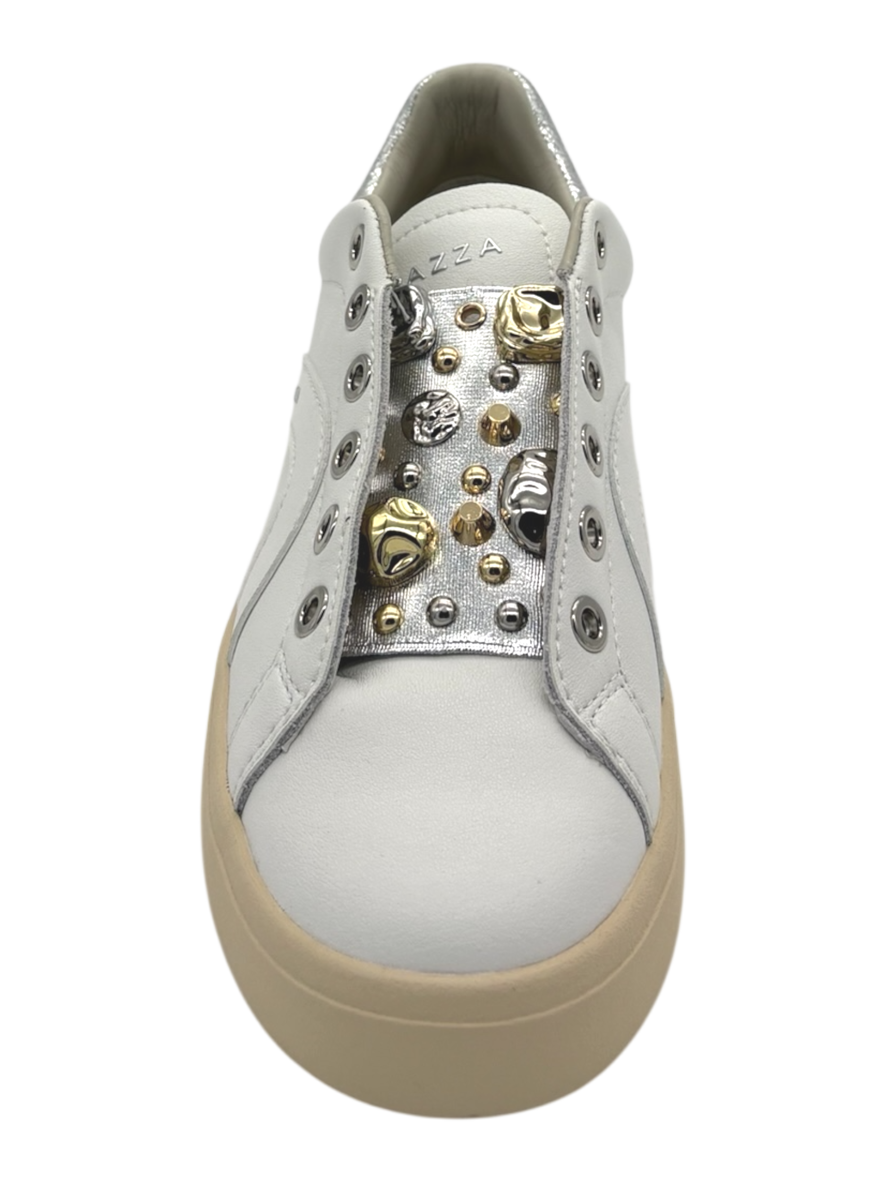 Sneakers donna Apepazza White Silver -Iris 01-