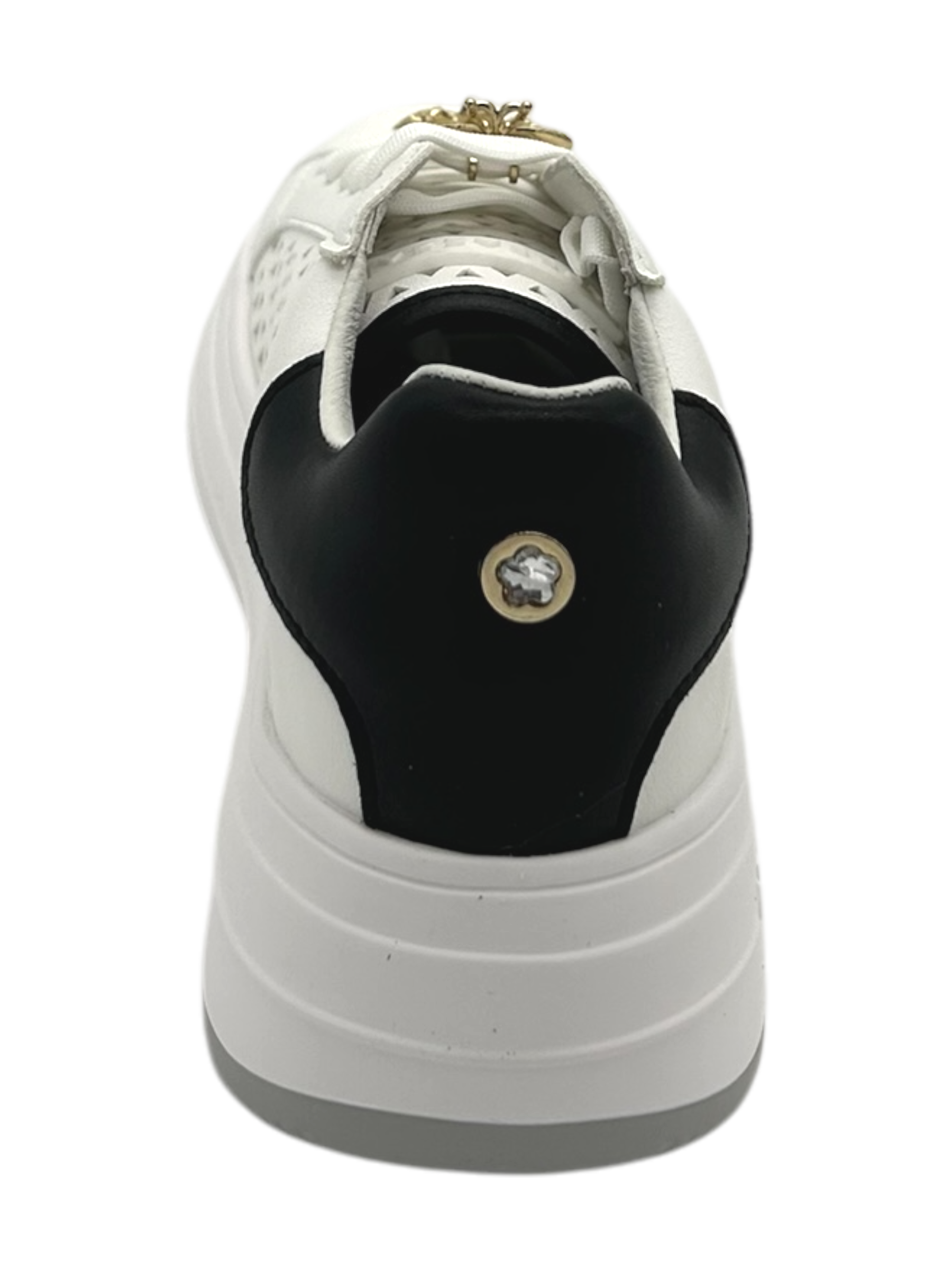 Sneakers donna Apepazza White Black -Lara-