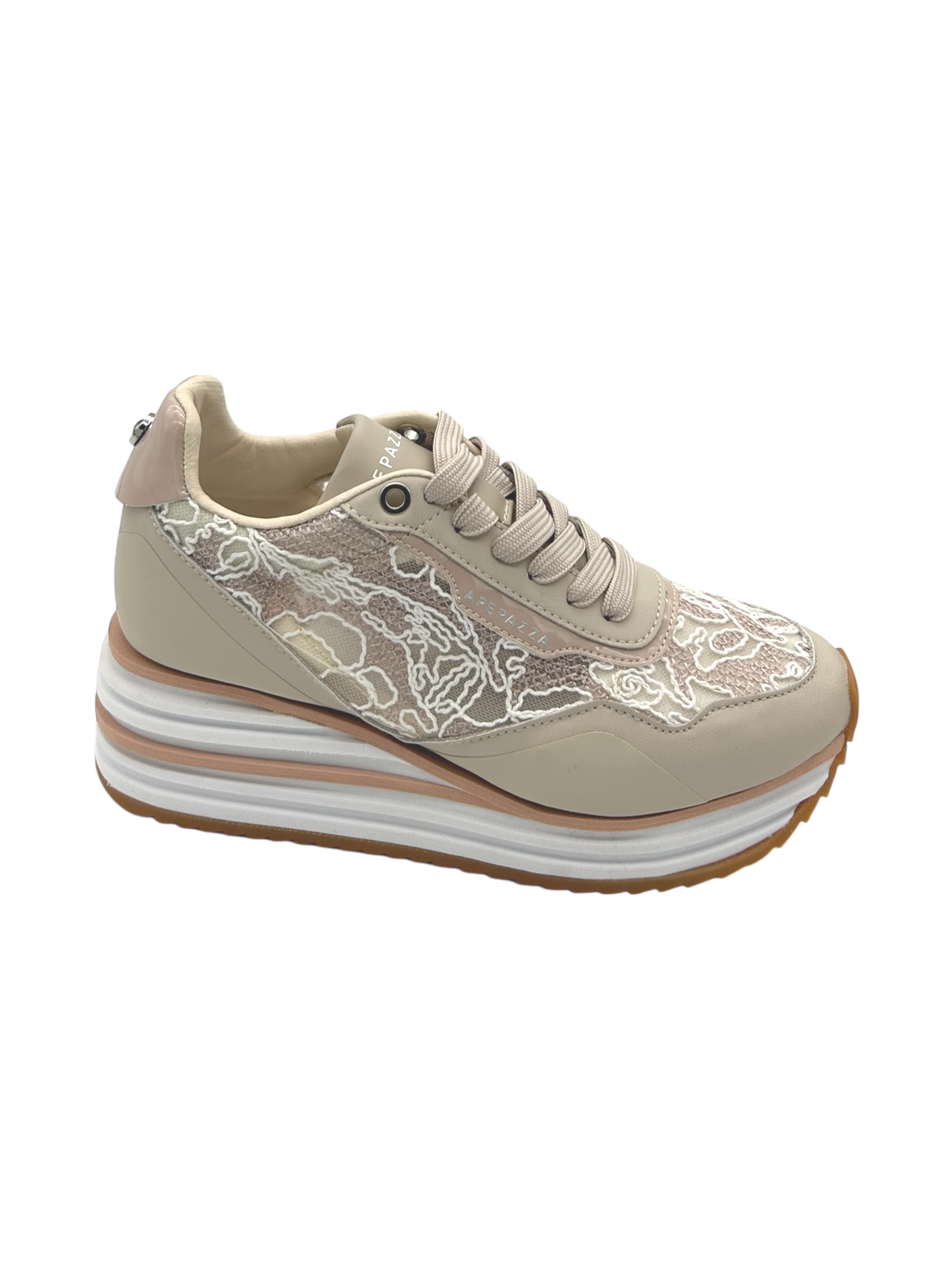 Sneakers donna Apepazza Cipria - Laura -