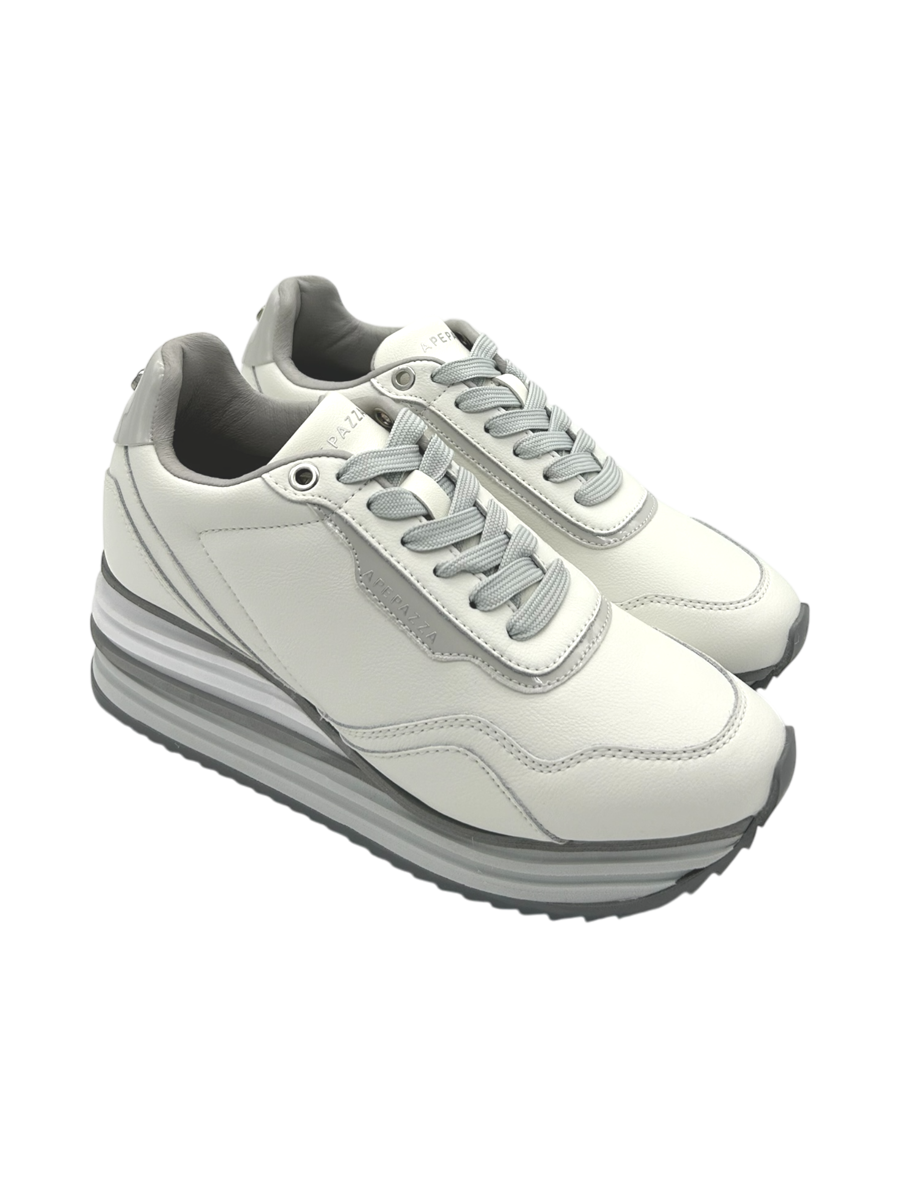 Sneakers donna Apepazza White - Linda -