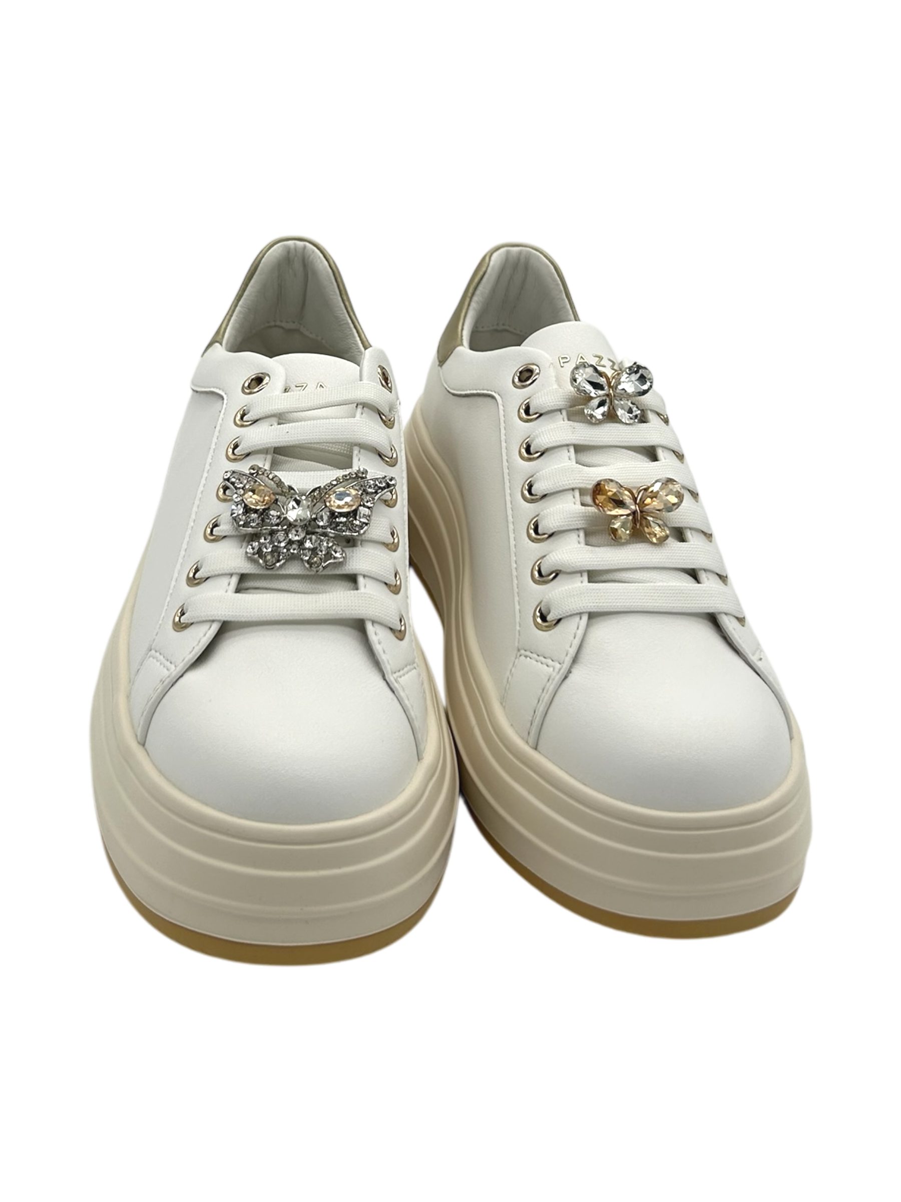Sneakers donna Apepazza White Platinum -Lea-