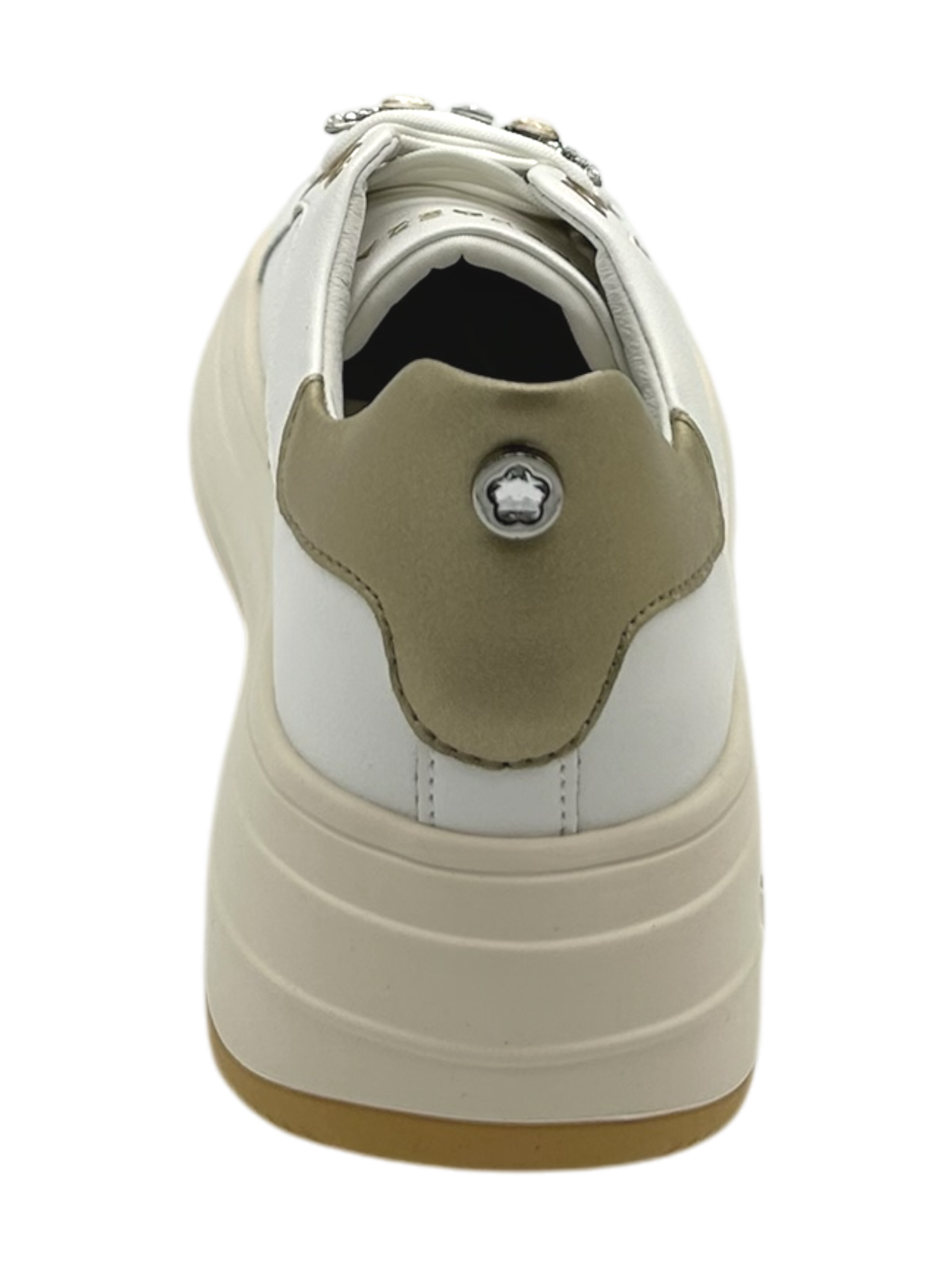 Sneakers donna Apepazza White Platinum -Lea-