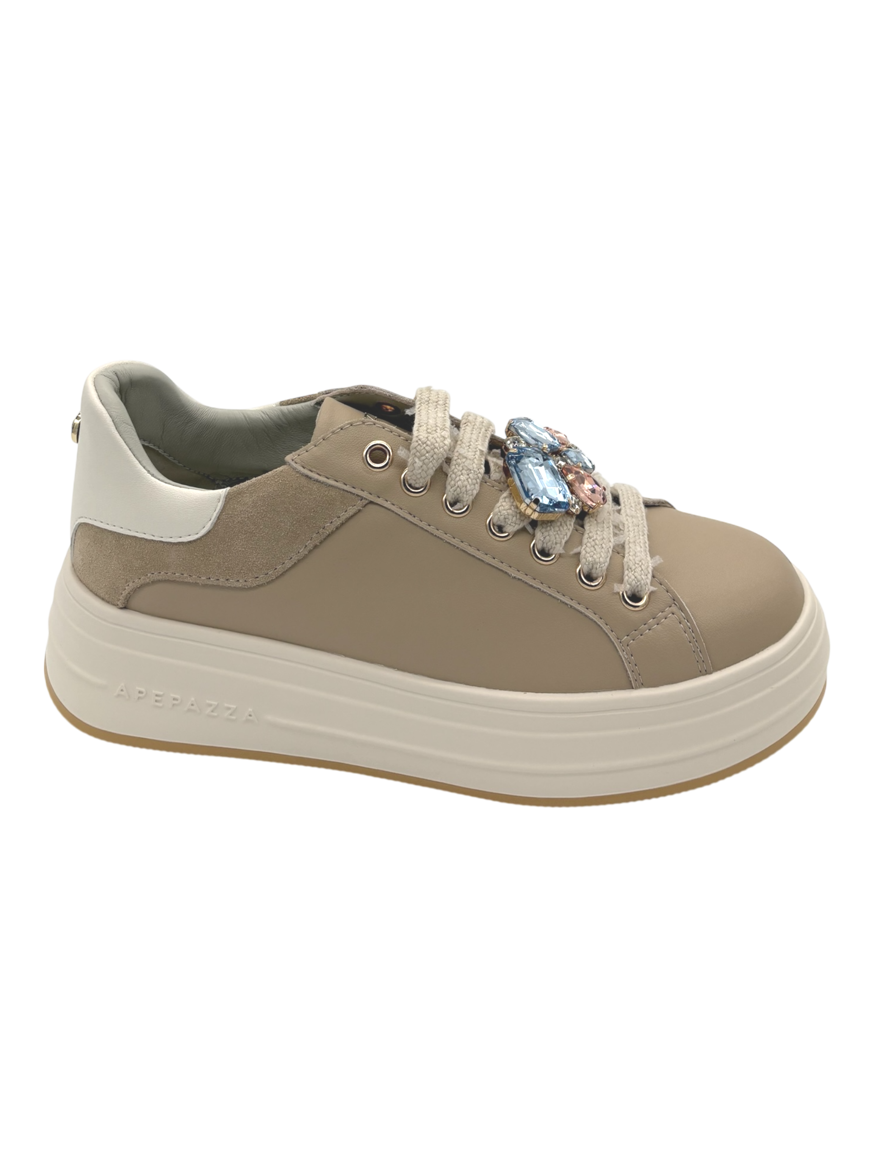 Sneakers donna Apepazza Beige -Lifty 15-