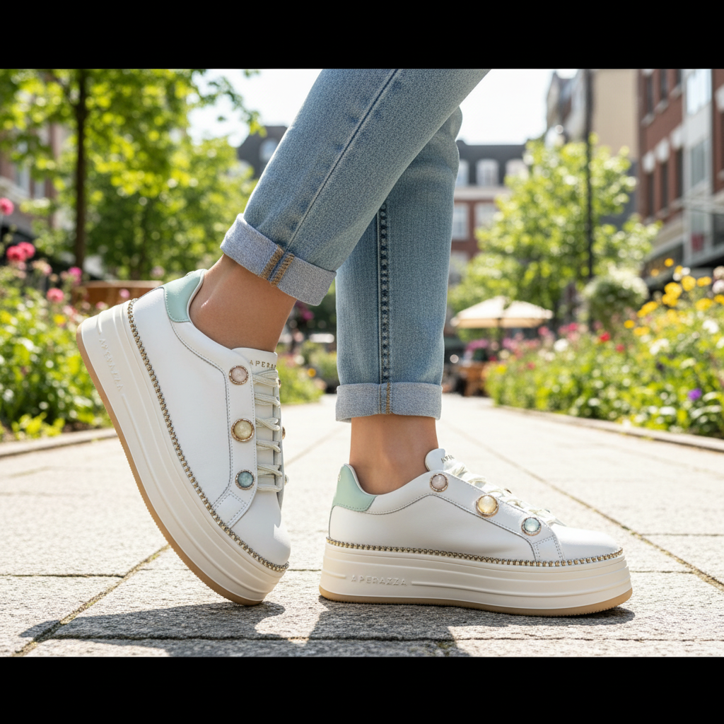 Sneakers Donna Apepazza Bianco Lifty 24