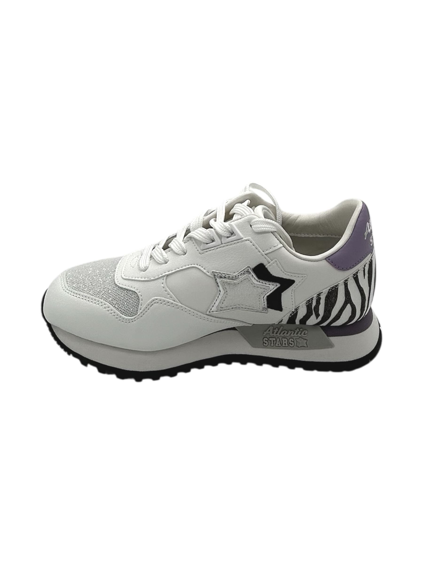 Sneakers donna Atlantic Stars White Zebra -Ghal-